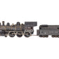 New One HO Indian River Lines 4-6-0 Steam Locomotive & Tender #4748 Custom