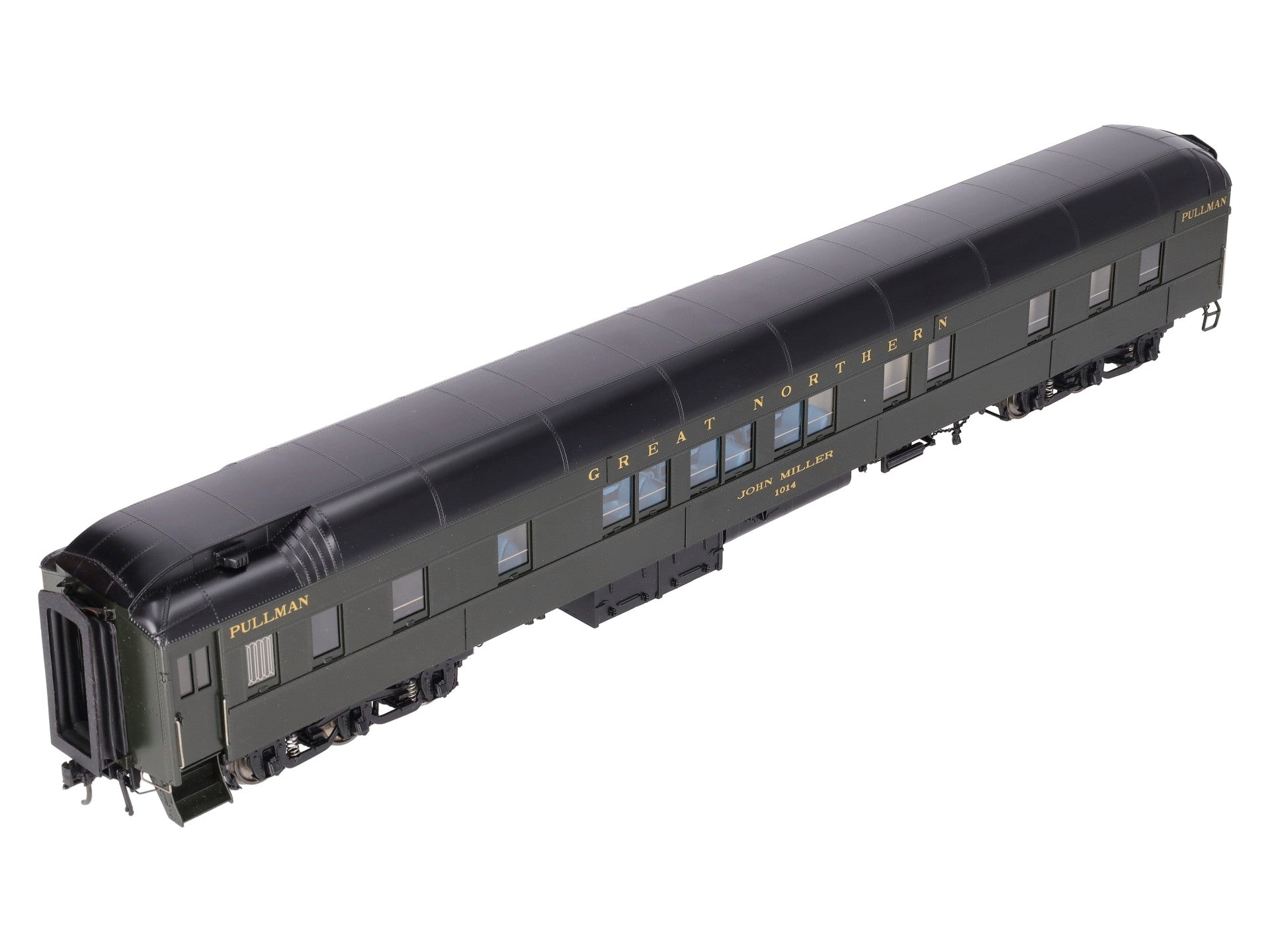 Precision Scale Co. 16981-6 O Scale BRASS G.N. Pullman Passenger Car #1014 2Rail LN/Box