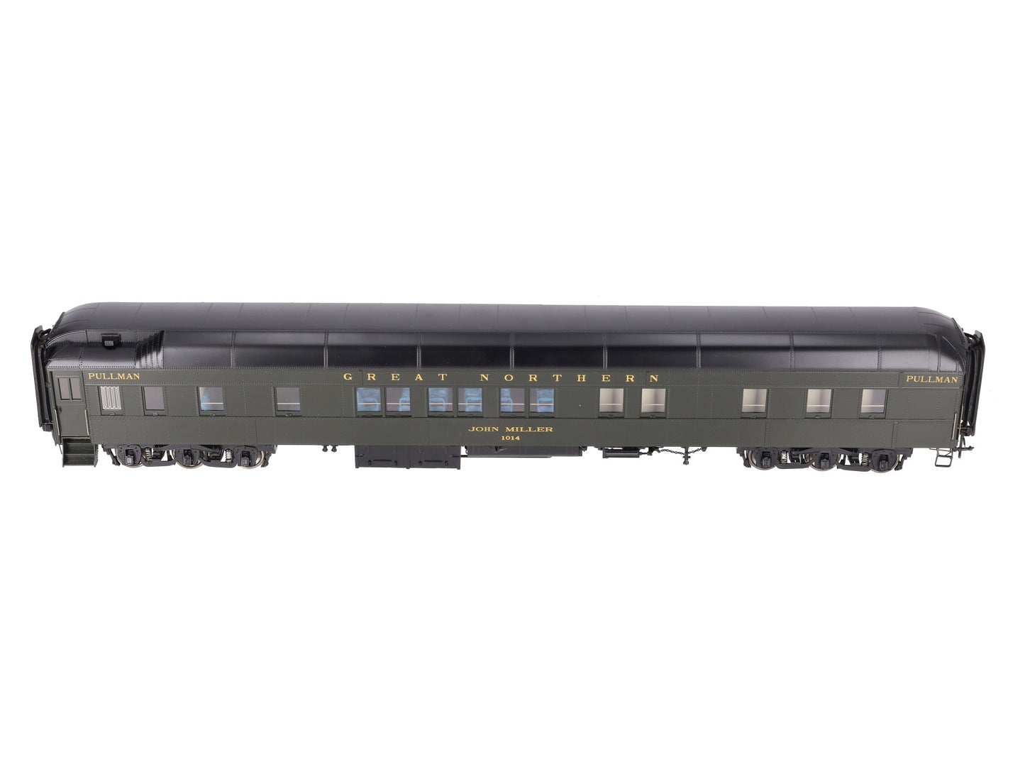 Precision Scale Co. 16981-6 O Scale BRASS G.N. Pullman Passenger Car #1014 2Rail LN/Box