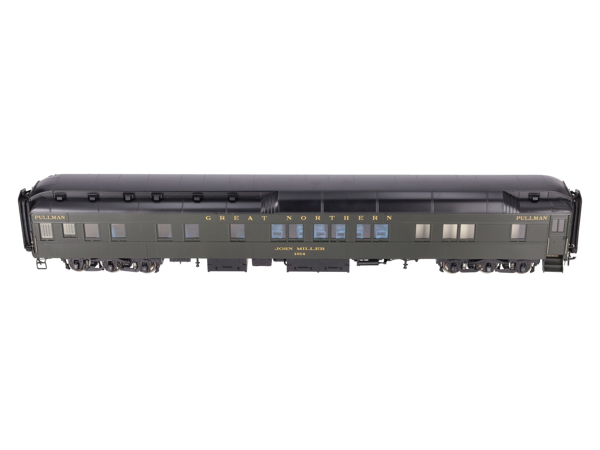 Precision Scale Co. 16981-6 O Scale BRASS G.N. Pullman Passenger Car #1014 2Rail LN/Box