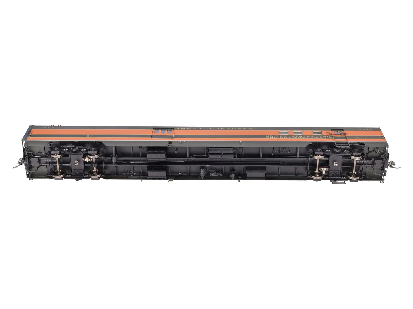 Precision Scale Co. 17411-1 O Scale BRASS GN RPO/Baggage Car #1104 [2-Rail] LN/Box
