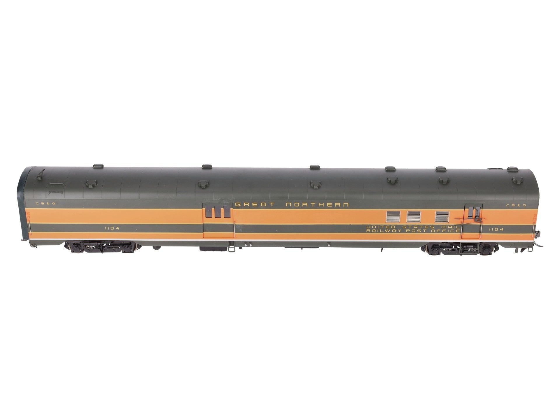 Precision Scale Co. 17411-1 O Scale BRASS GN RPO/Baggage Car #1104 [2-Rail] LN/Box