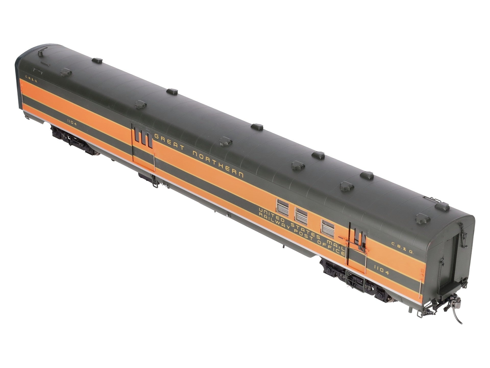 Precision Scale Co. 17411-1 O Scale BRASS GN RPO/Baggage Car #1104 [2-Rail] LN/Box