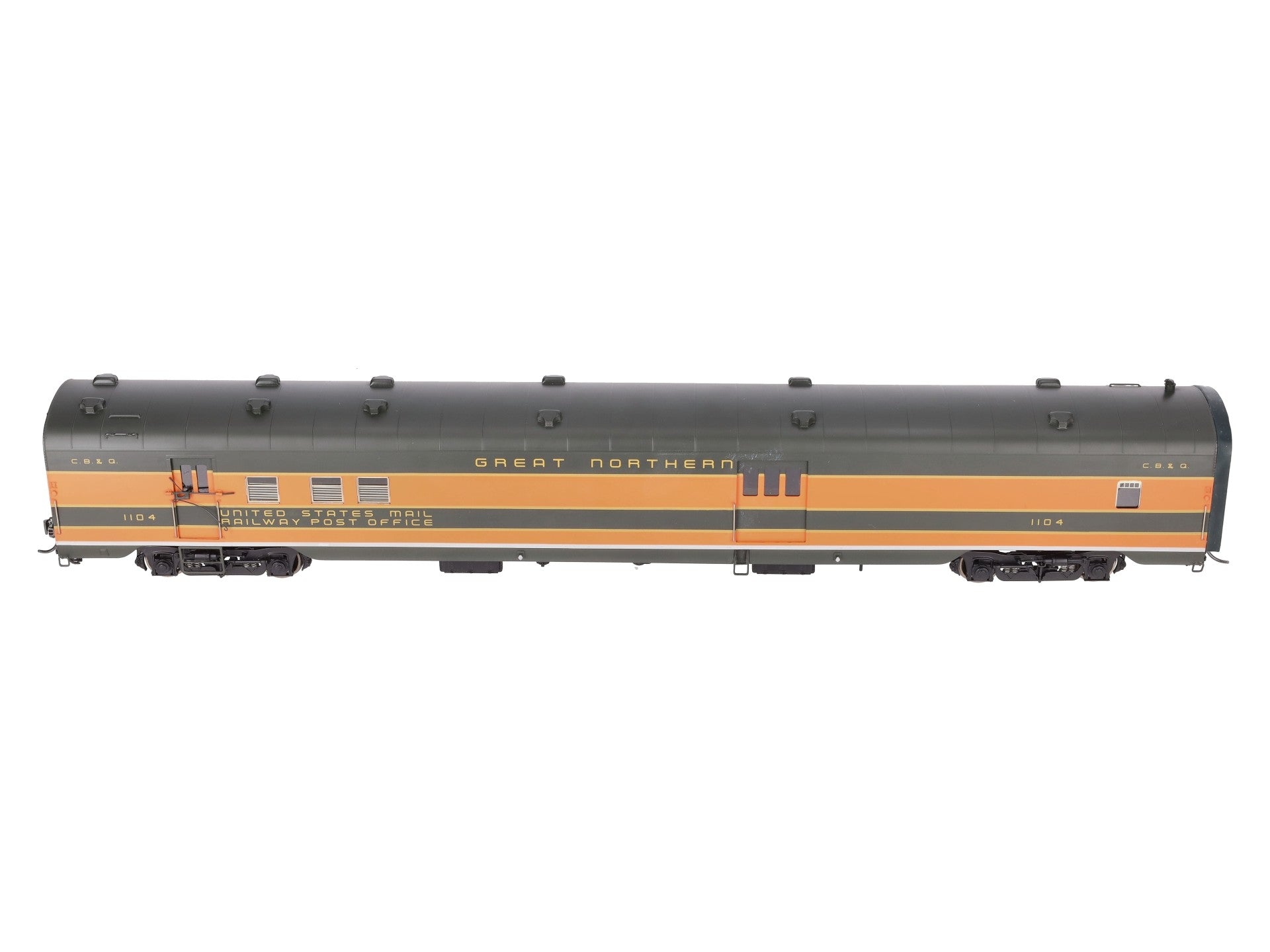 Precision Scale Co. 17411-1 O Scale BRASS GN RPO/Baggage Car #1104 [2-Rail] LN/Box