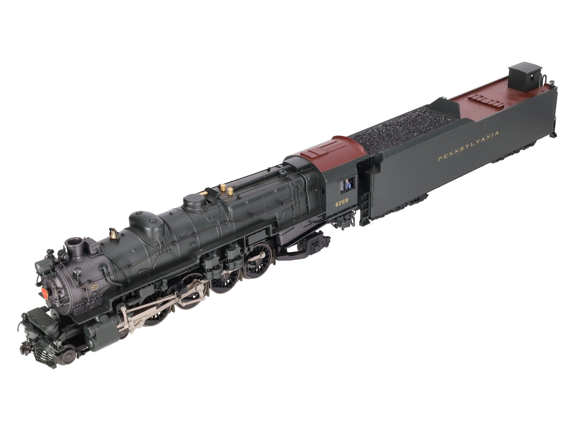 Lionel 6-38056 O PRR 4-8-2 M1a Steam Locomotive & Tender w/TMCC #6759 EX/Box