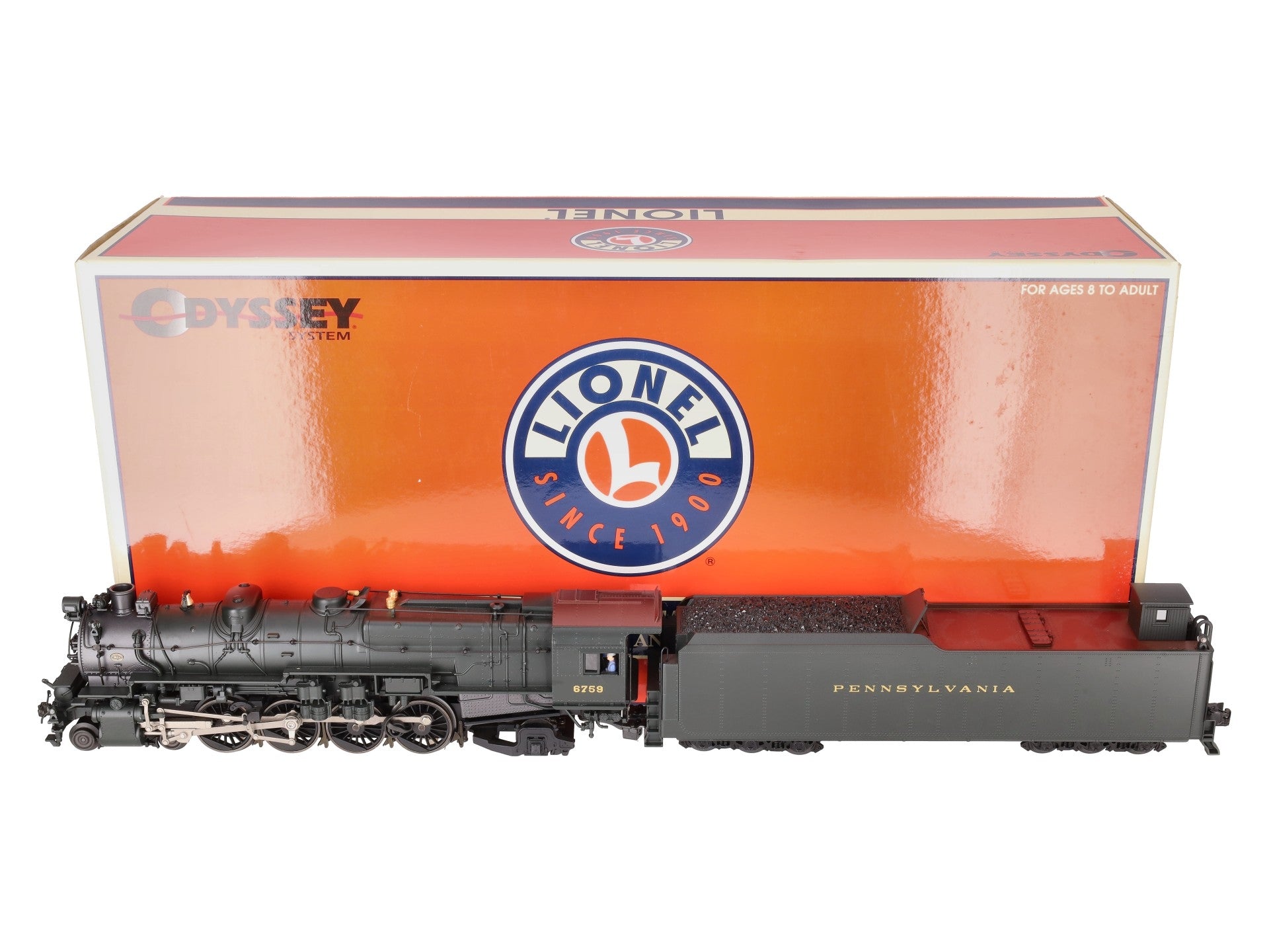 Lionel 6-38056 O PRR 4-8-2 M1a Steam Locomotive & Tender w/TMCC #6759 EX/Box