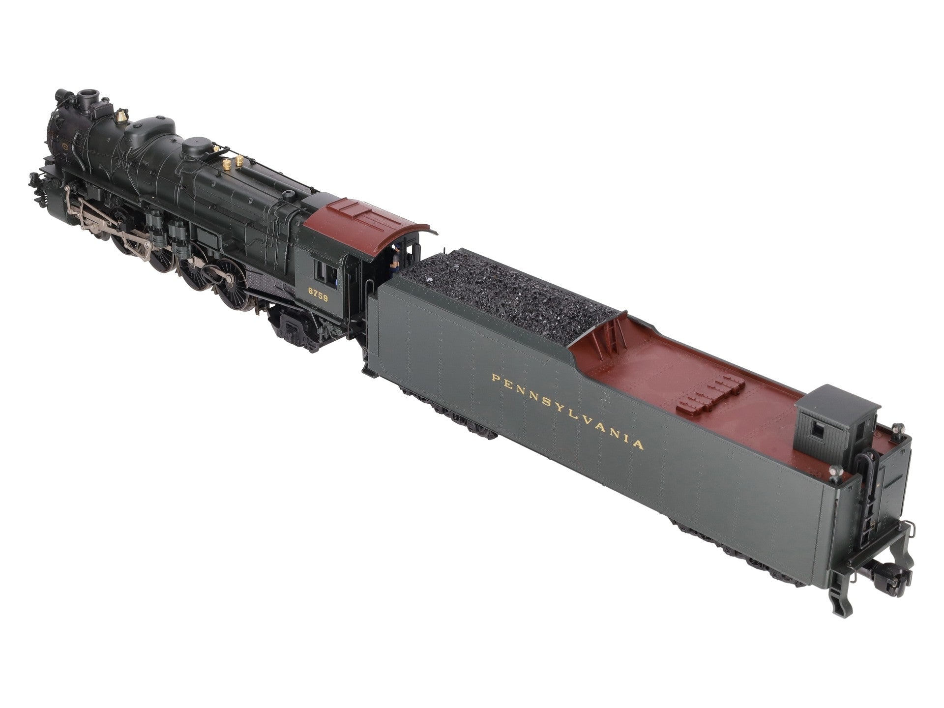 Lionel 6-38056 O PRR 4-8-2 M1a Steam Locomotive & Tender w/TMCC #6759 EX/Box