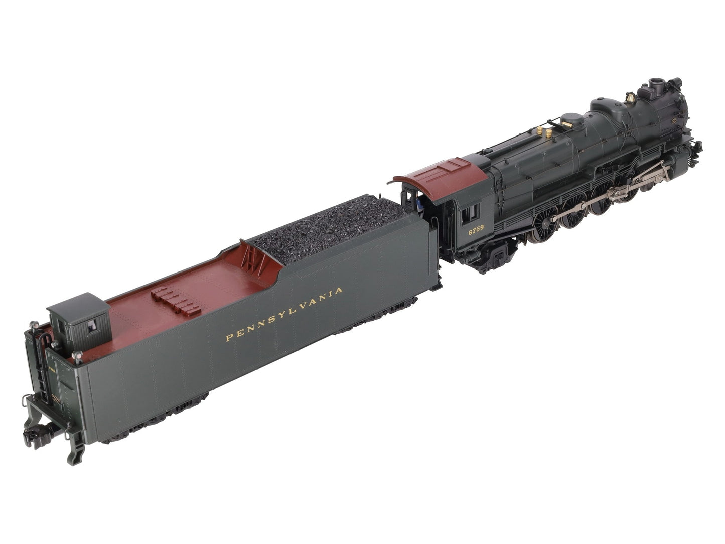 Lionel 6-38056 O PRR 4-8-2 M1a Steam Locomotive & Tender w/TMCC #6759 EX/Box