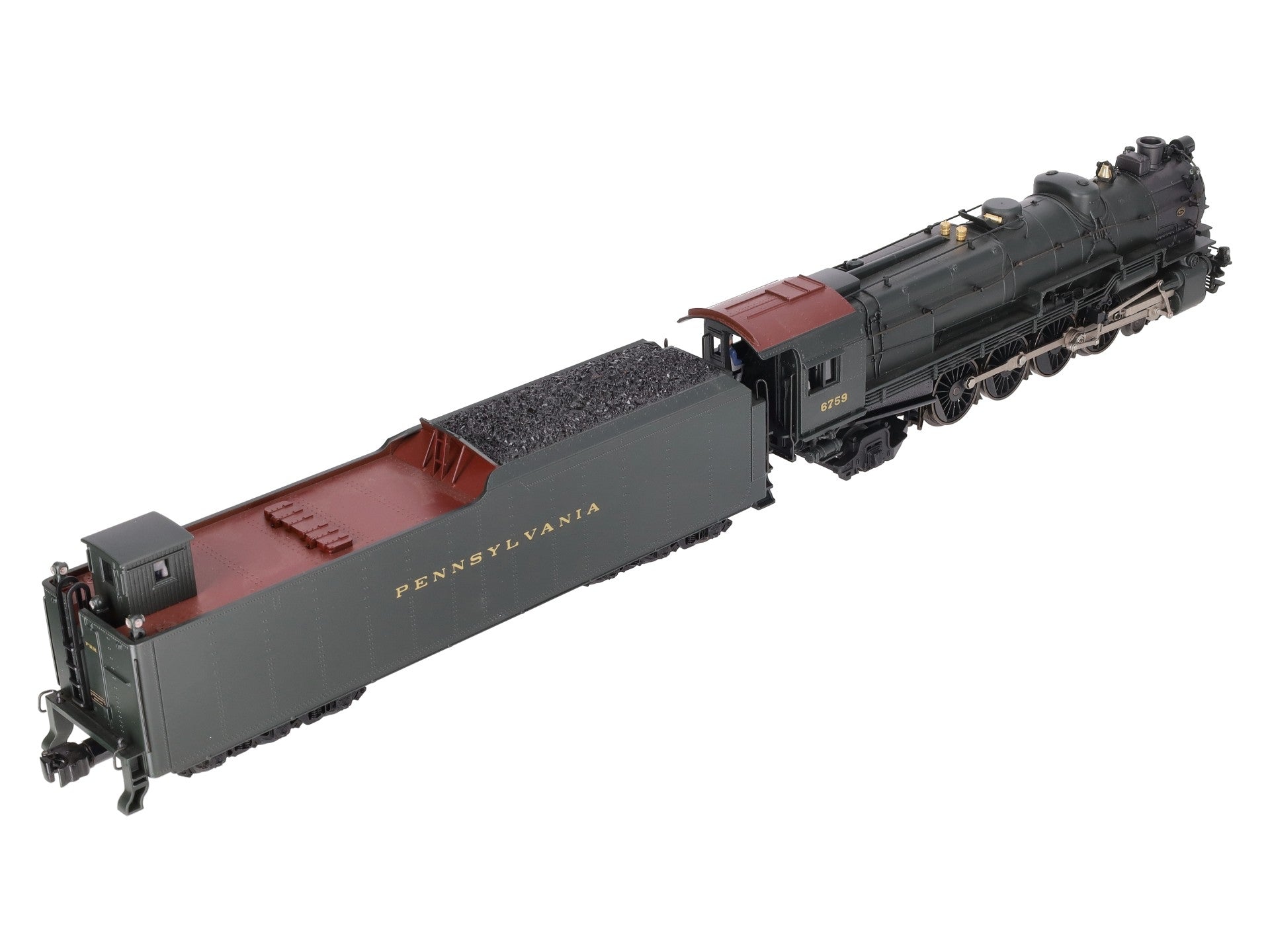 Lionel 6-38056 O PRR 4-8-2 M1a Steam Locomotive & Tender w/TMCC #6759 EX/Box