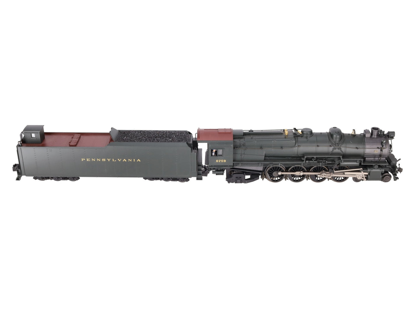 Lionel 6-38056 O PRR 4-8-2 M1a Steam Locomotive & Tender w/TMCC #6759 EX/Box