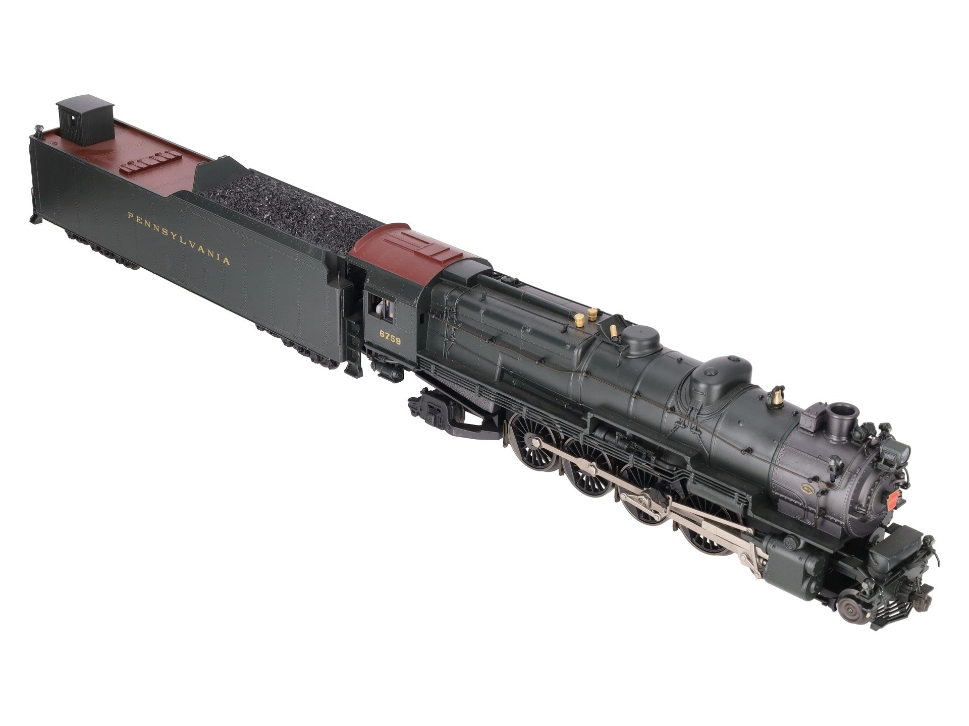 Lionel 6-38056 O PRR 4-8-2 M1a Steam Locomotive & Tender w/TMCC #6759 EX/Box