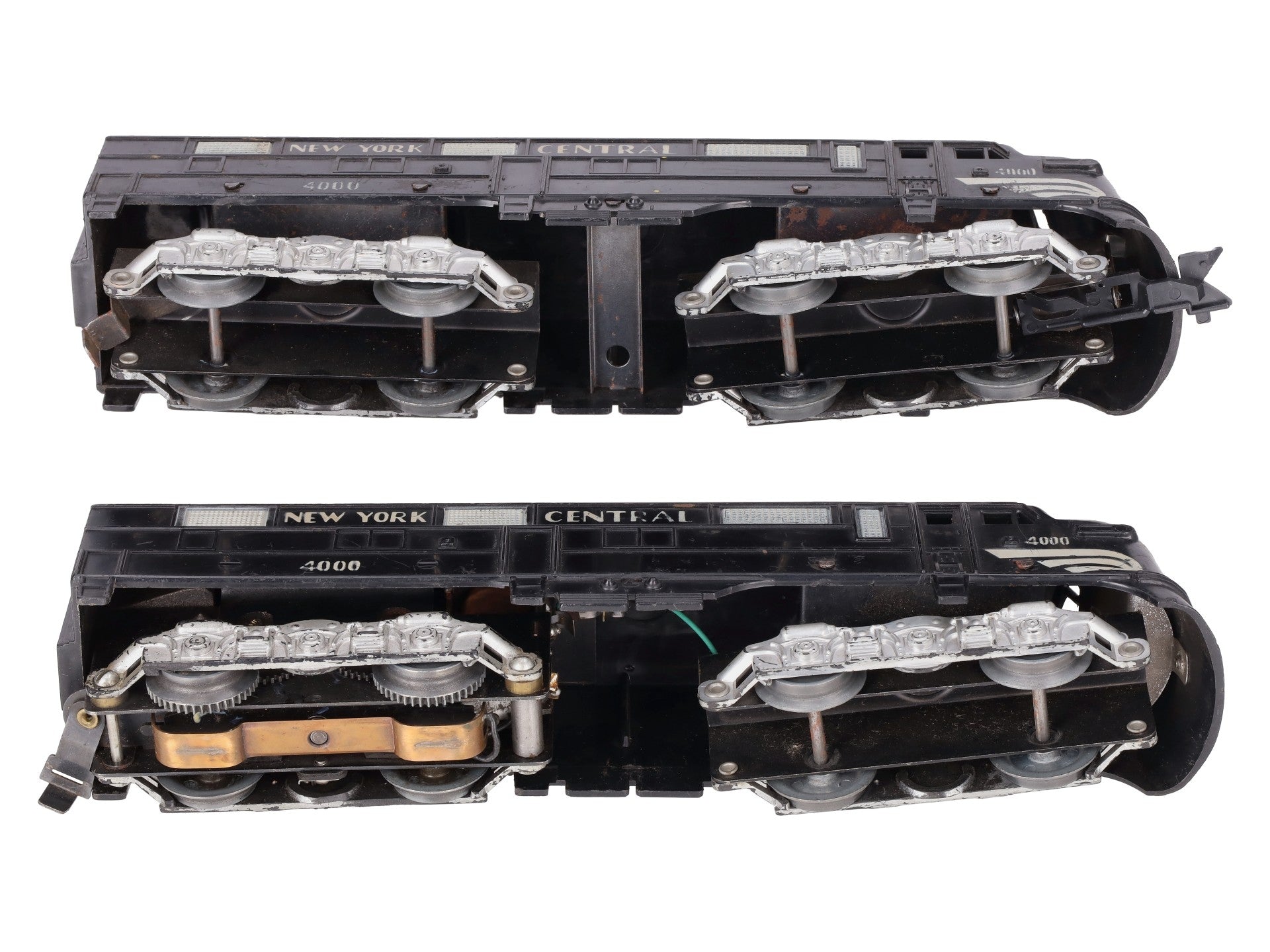 Marx 4000 Vintage O New York Central AA Diesel Locomotive Set VG
