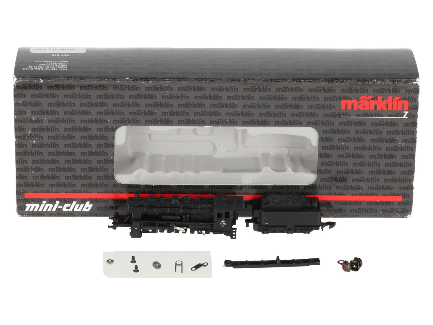 Marklin 88124 Z Grand Ducal Baden State Class G12 Freight Steam Locomotive/Box