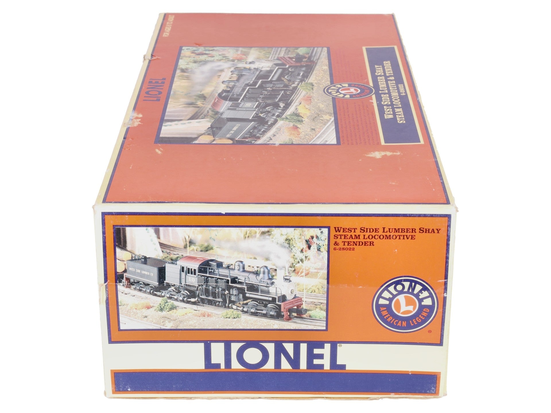 Lionel 6-28022 O Gauge West Side Lumber Steam Locomotive & Tender #10 EX/Box