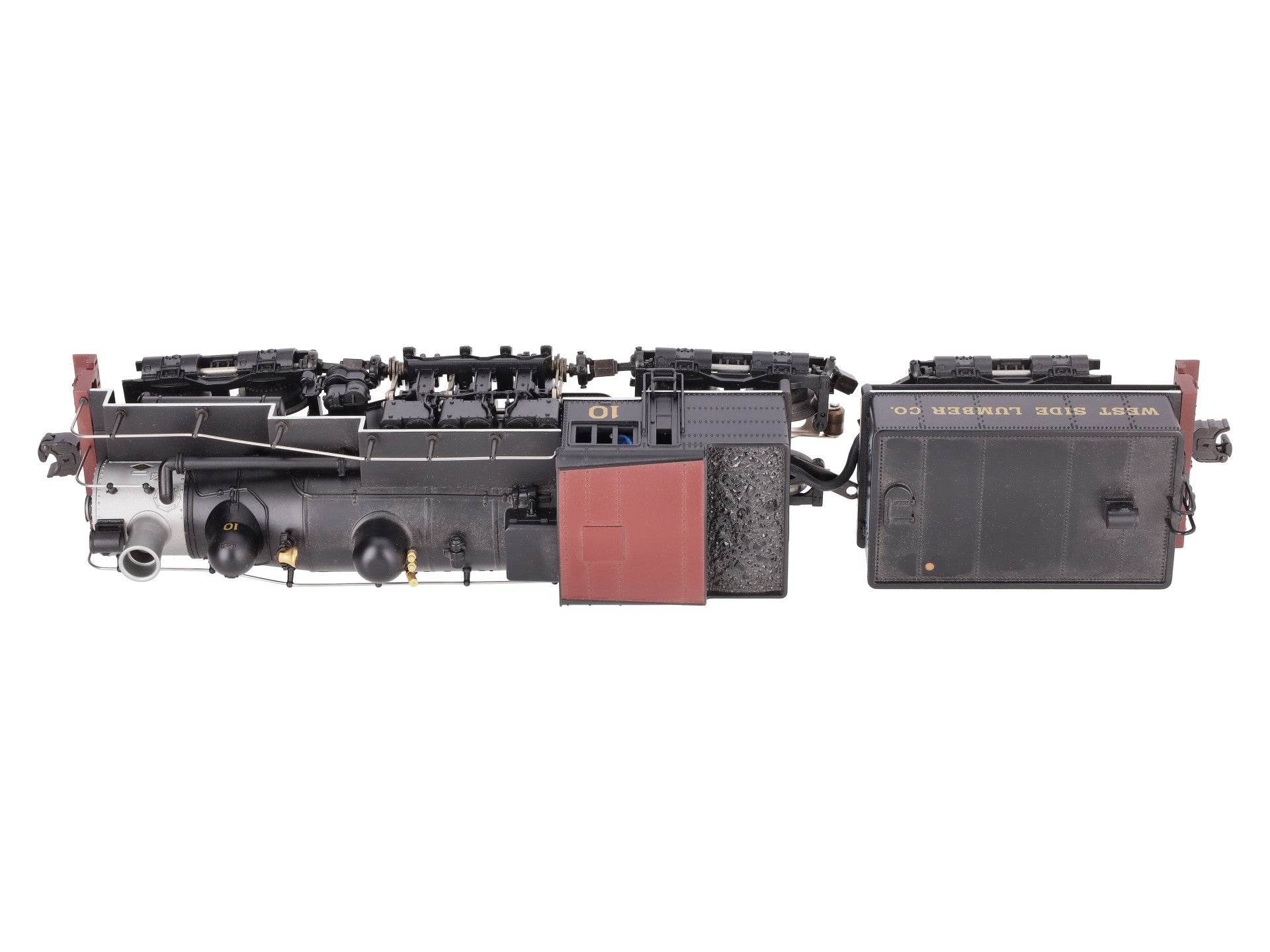 Lionel 6-28022 O Gauge West Side Lumber Steam Locomotive & Tender #10 EX/Box