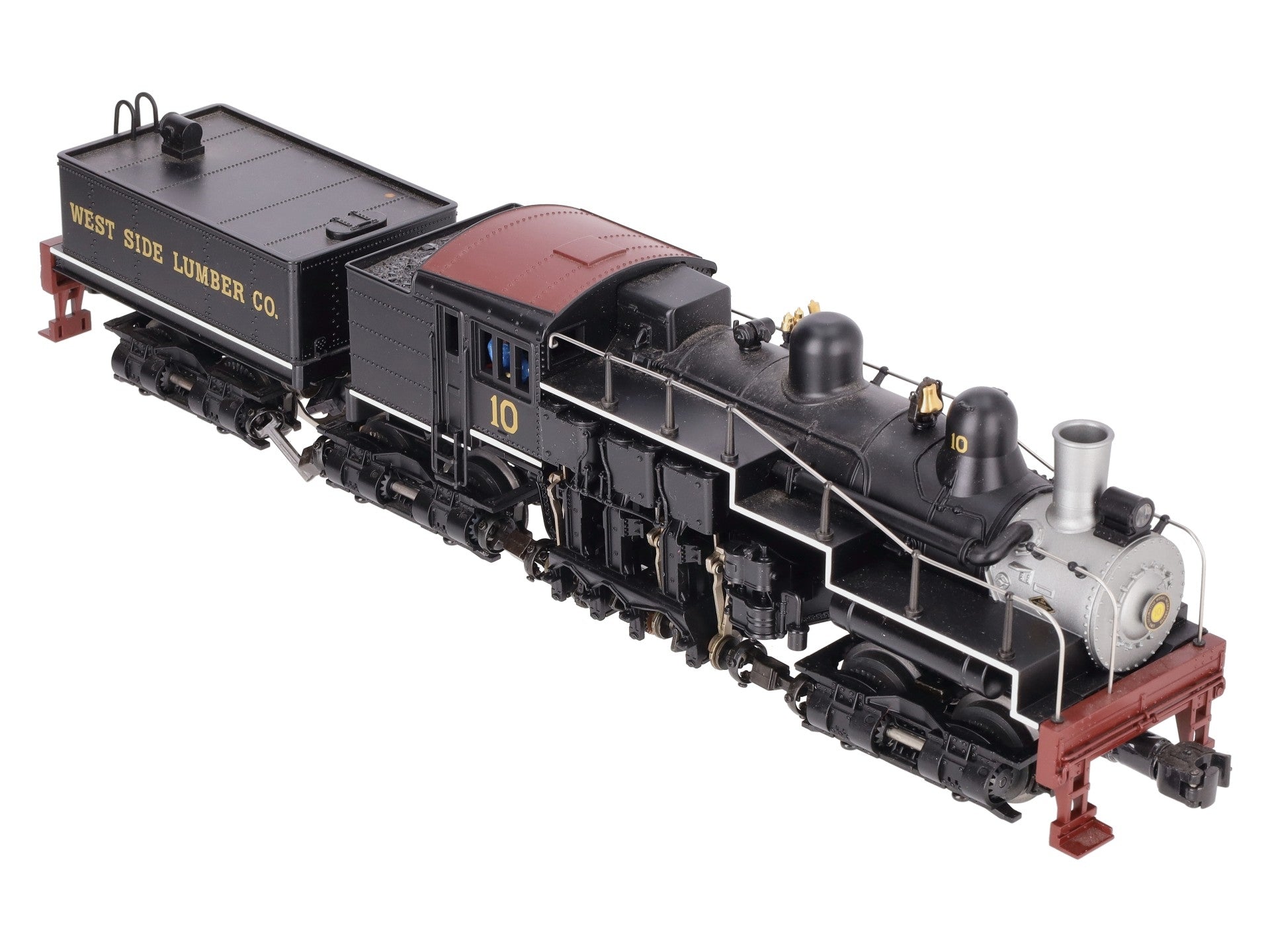 Lionel 6-28022 O Gauge West Side Lumber Steam Locomotive & Tender #10 EX/Box