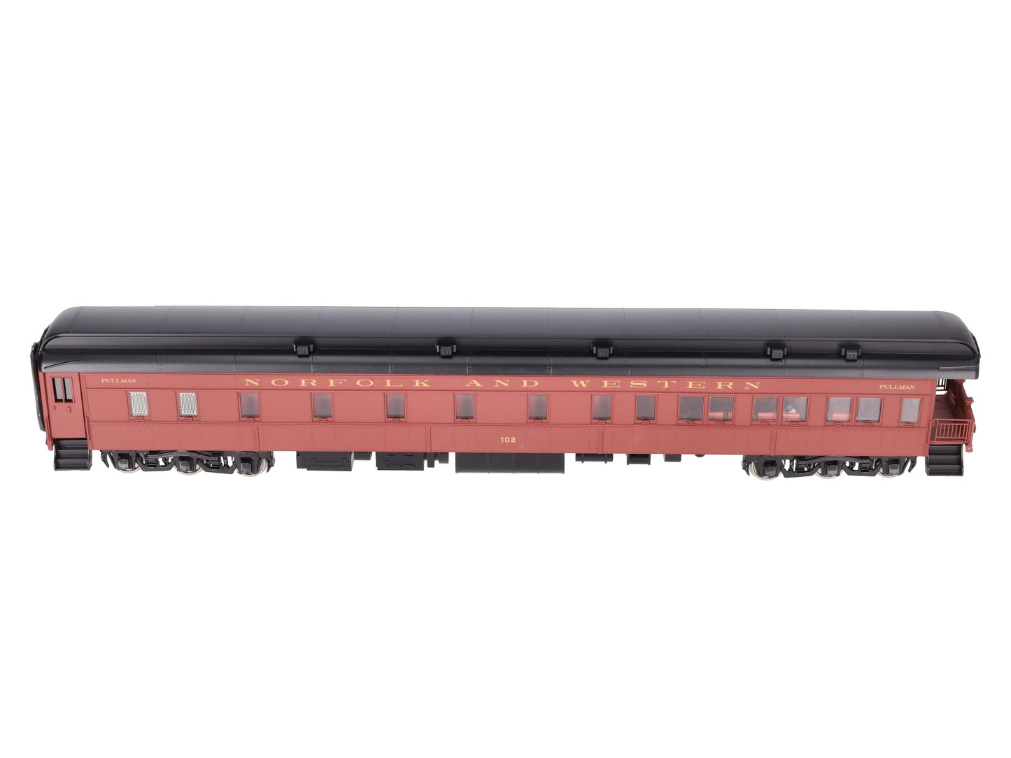 Golden Gate Depot O Norfolk & Western Heavy Weight Observation Car #102 (2-Rail) LN/Box