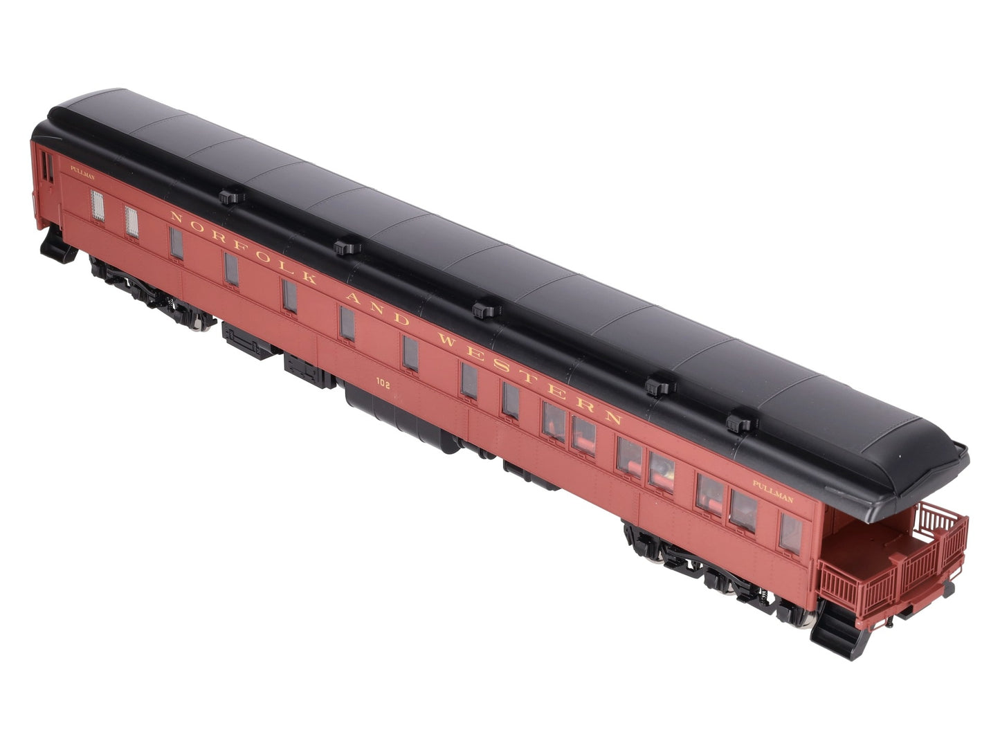 Golden Gate Depot O Norfolk & Western Heavy Weight Observation Car #102 (2-Rail) LN/Box