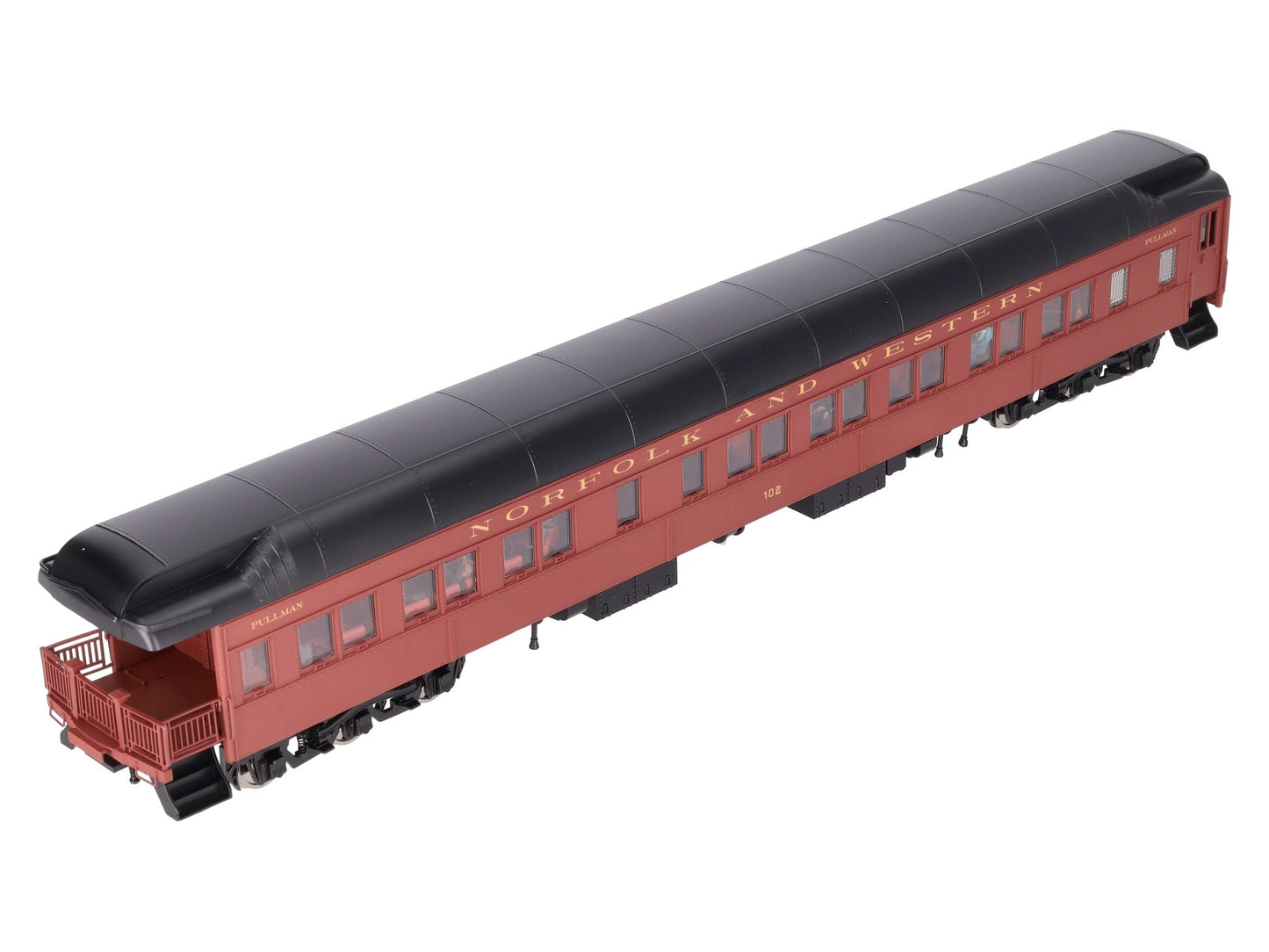 Golden Gate Depot O Norfolk & Western Heavy Weight Observation Car #102 (2-Rail) LN/Box