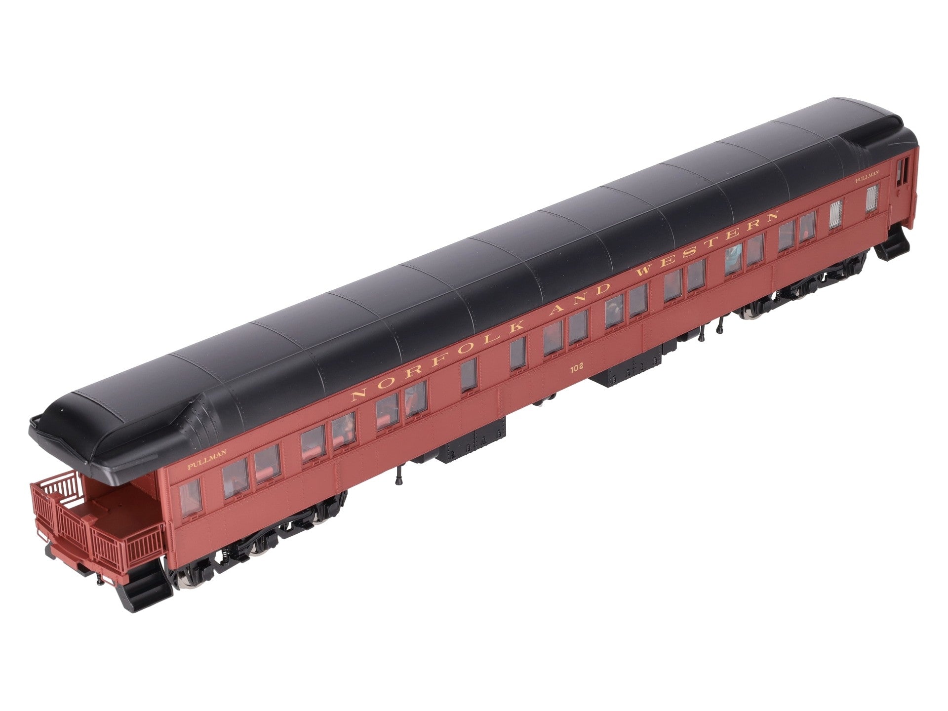 Golden Gate Depot O Norfolk & Western Heavy Weight Observation Car #102 (2-Rail) LN/Box