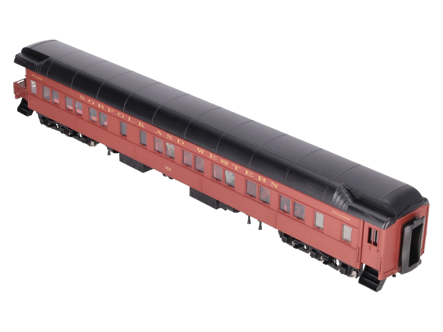 Golden Gate Depot O Norfolk & Western Heavy Weight Observation Car #102 (2-Rail) LN/Box