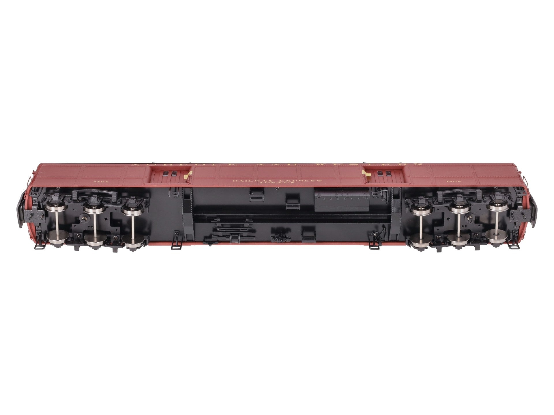 Golden Gate Depot O Norfolk & Western Heavy Weight Baggage Car #1304 (2-Rail) LN/Box