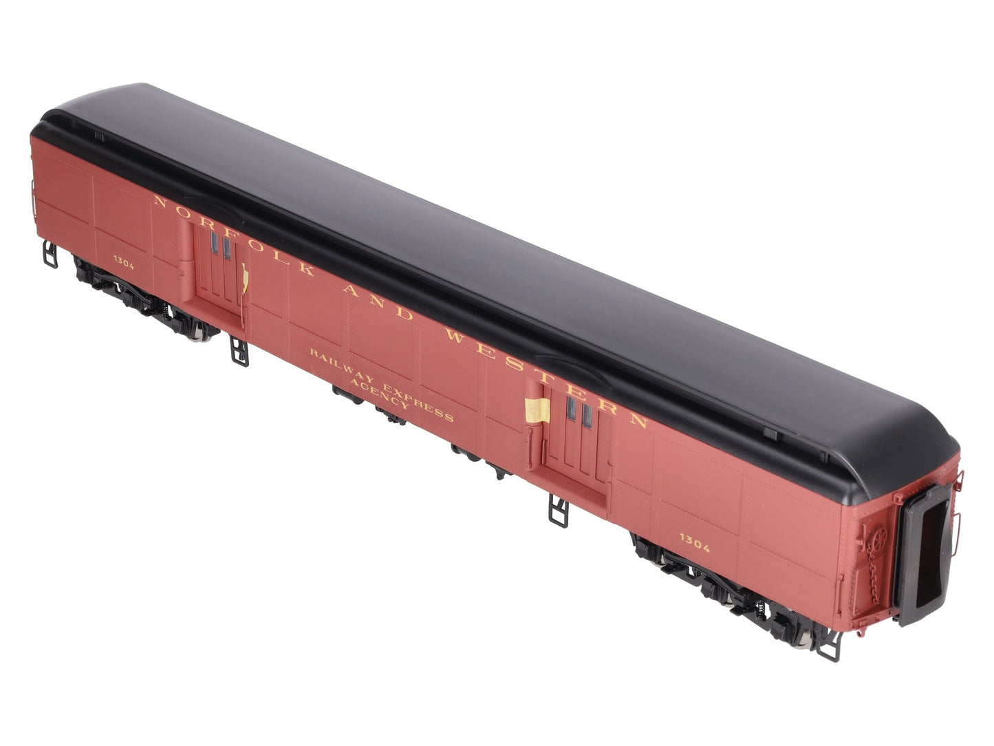 Golden Gate Depot O Norfolk & Western Heavy Weight Baggage Car #1304 (2-Rail) LN/Box