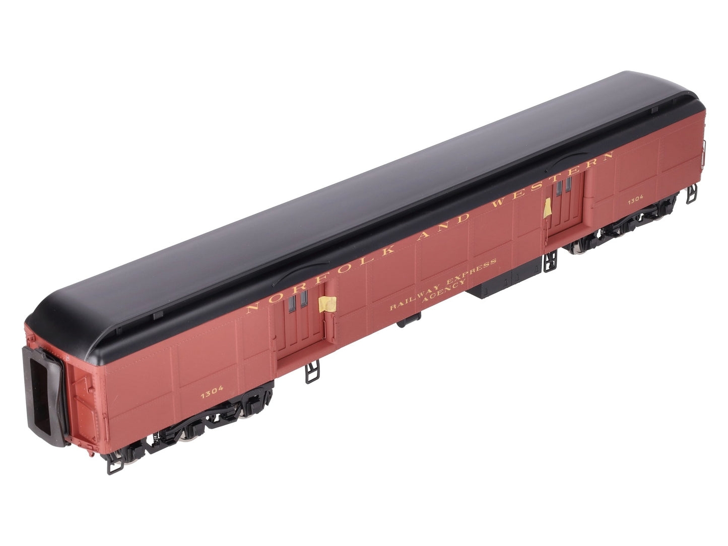 Golden Gate Depot O Norfolk & Western Heavy Weight Baggage Car #1304 (2-Rail) LN/Box