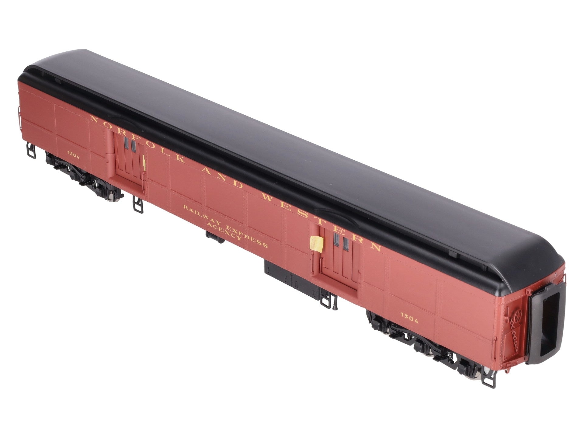 Golden Gate Depot O Norfolk & Western Heavy Weight Baggage Car #1304 (2-Rail) LN/Box