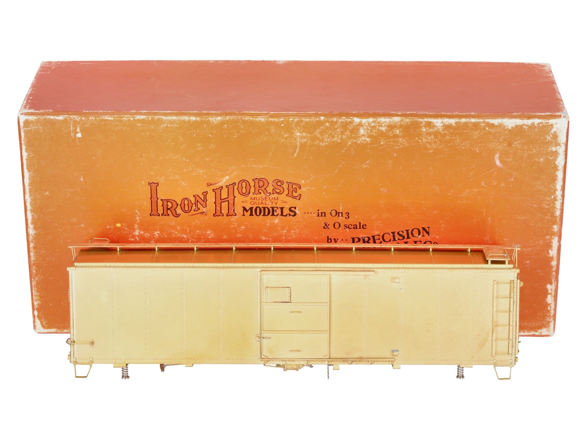 Precision Scale Co. 15467 O Brass PRR X-29 Boxcar - Unpainted (2-Rail) EX/Box