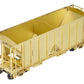 Pecos River Brass O Brass Santa Fe 34' Ballast Car/2-Bay Hopper (2-Rail) EX/Box