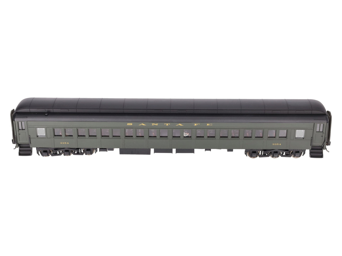 Golden Gate Depot O Santa Fe 80' Coach Passenger Car #3354 (2-Rail) EX
