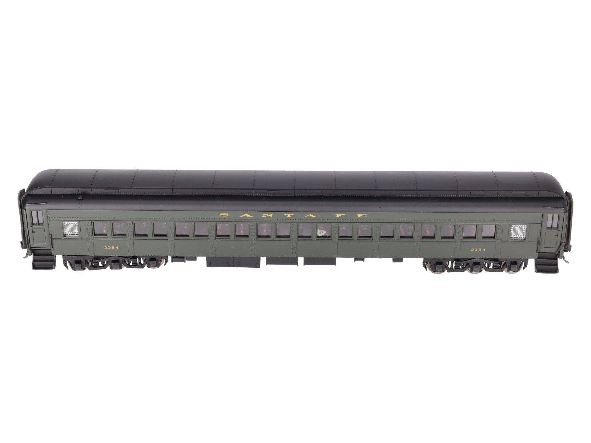 Golden Gate Depot O Santa Fe 80' Coach Passenger Car #3354 (2-Rail) EX