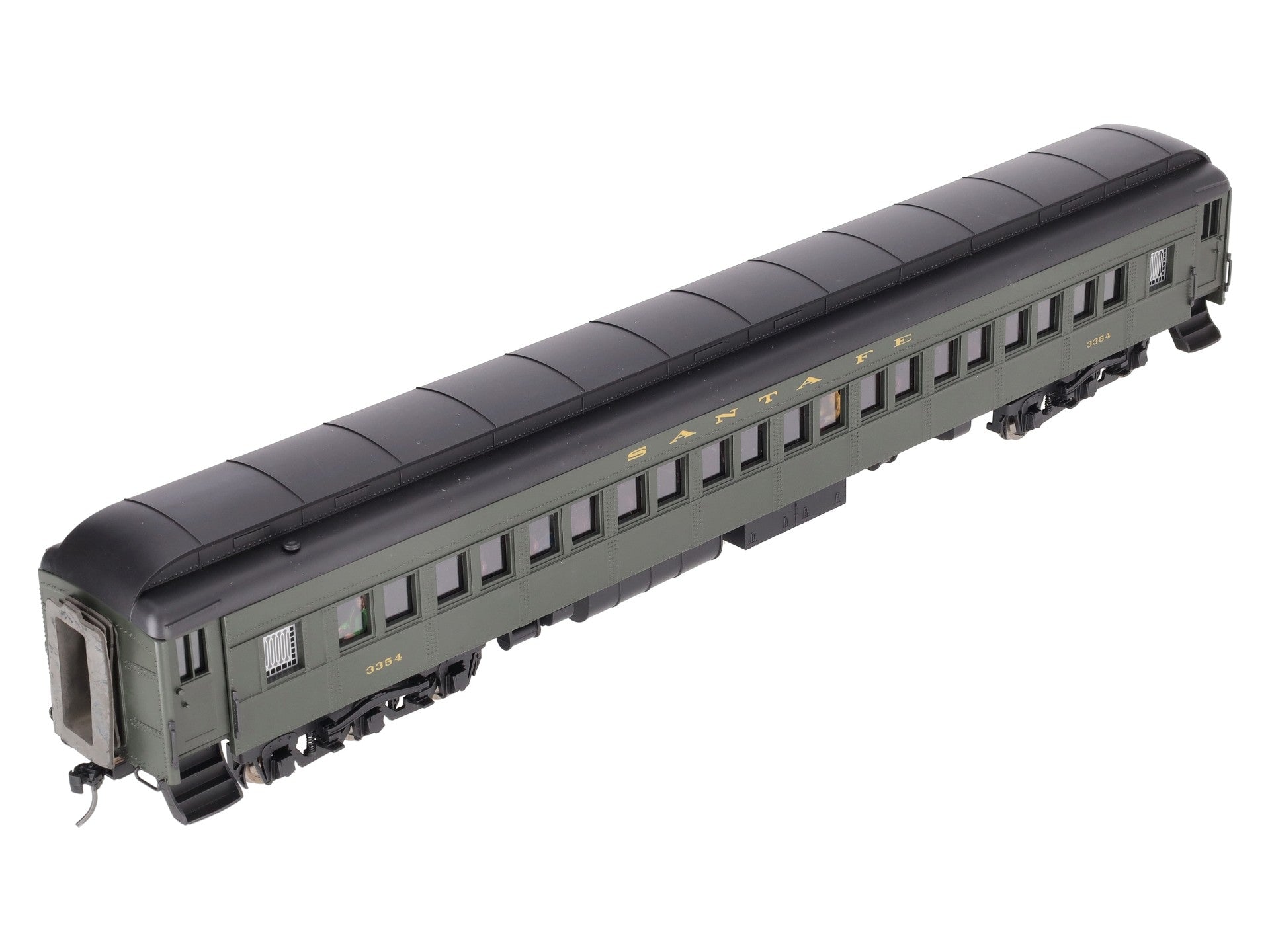 Golden Gate Depot O Santa Fe 80' Coach Passenger Car #3354 (2-Rail) EX