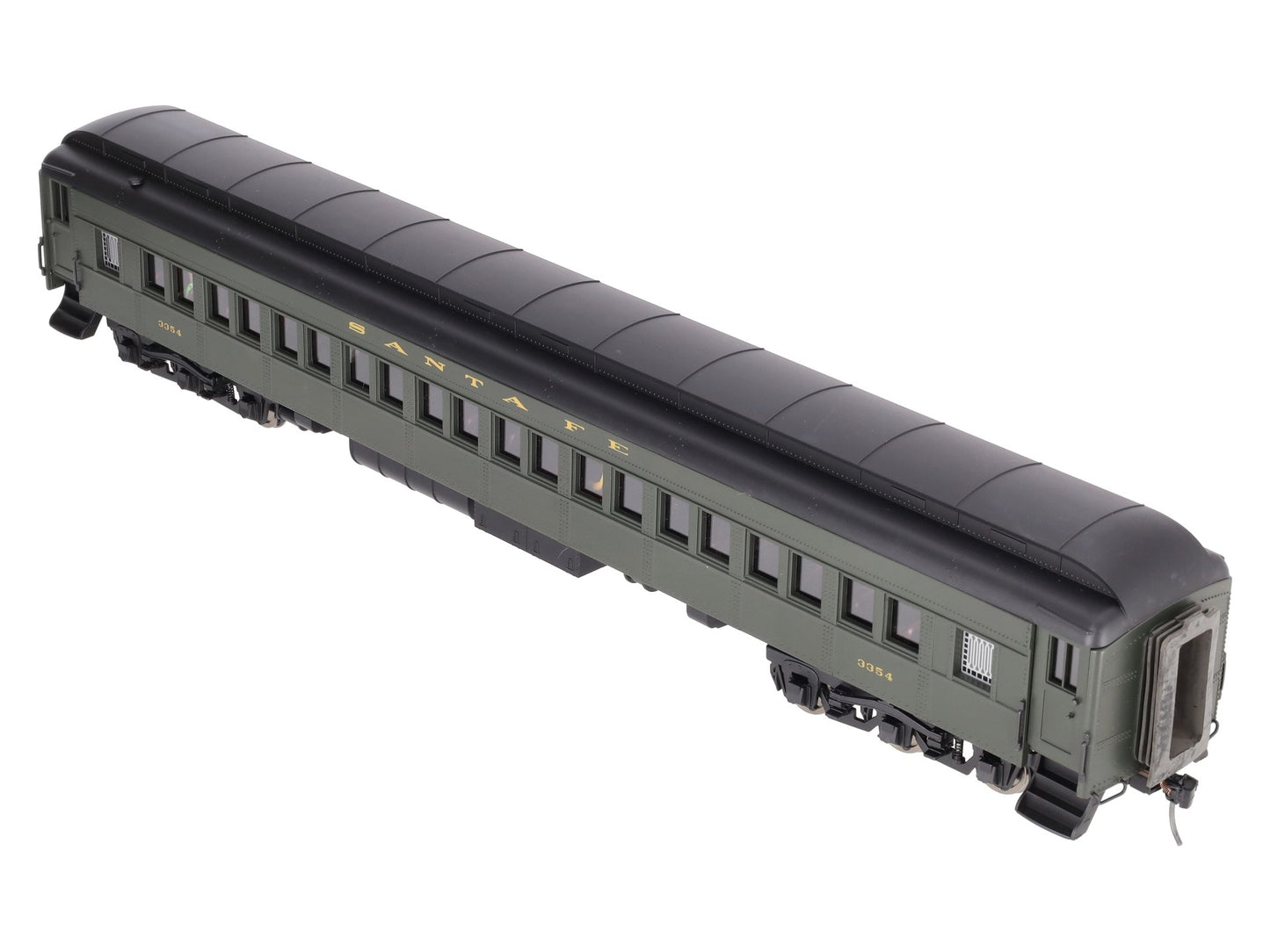 Golden Gate Depot O Santa Fe 80' Coach Passenger Car #3354 (2-Rail) EX