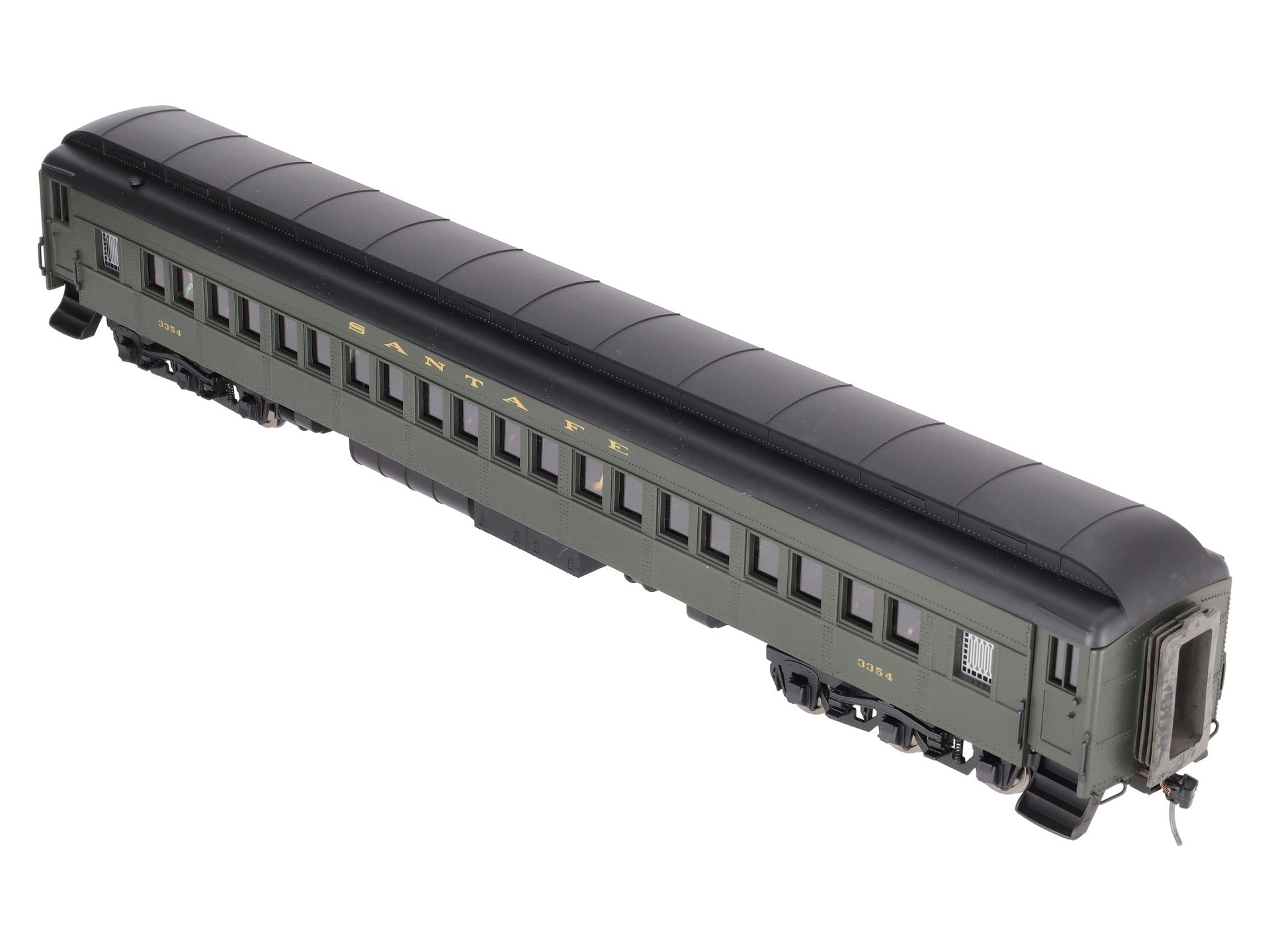 Golden Gate Depot O Santa Fe 80' Coach Passenger Car #3354 (2-Rail) EX