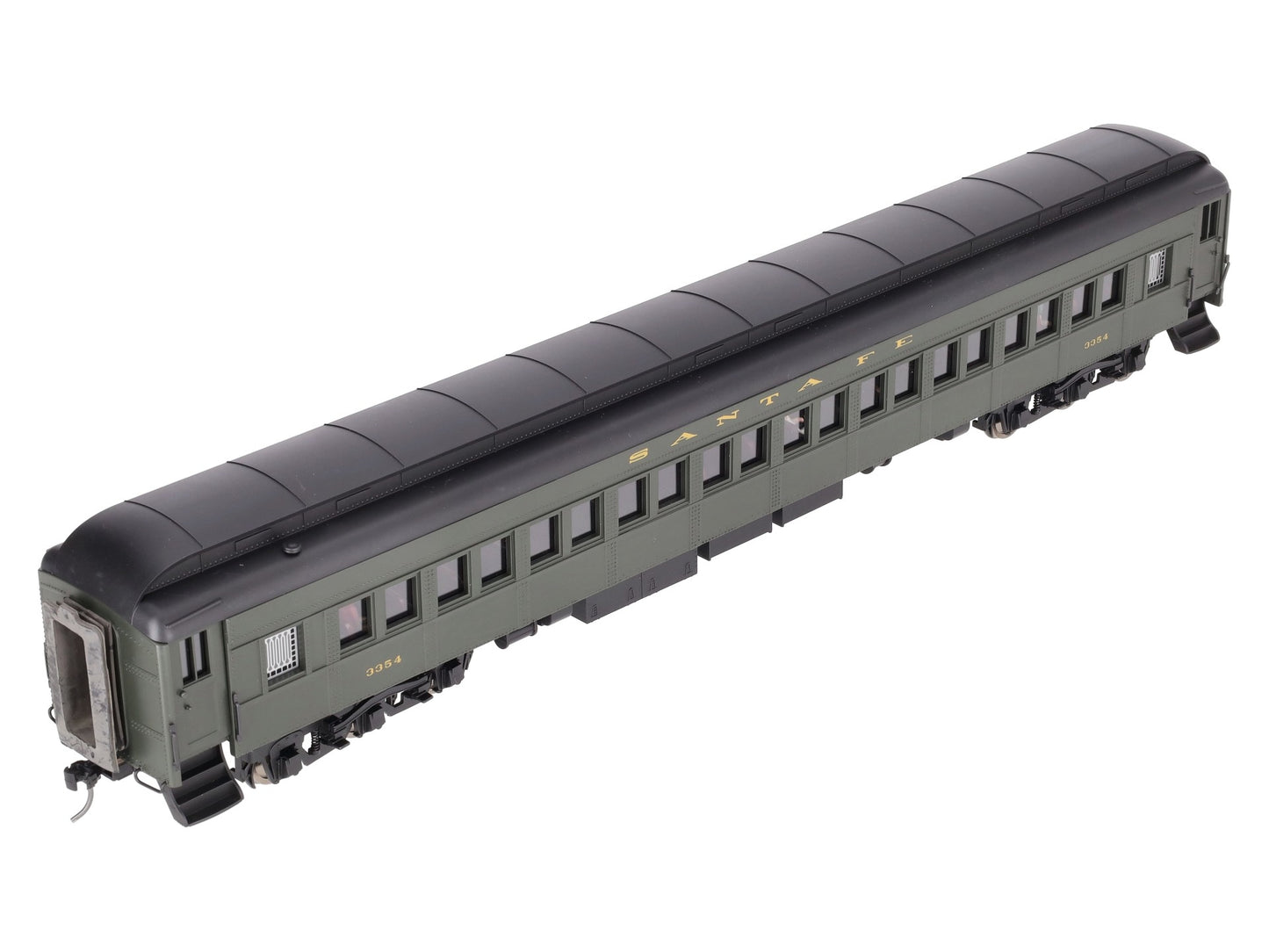 Golden Gate Depot O Santa Fe 80' Coach Passenger Car #3354 (2-Rail) EX