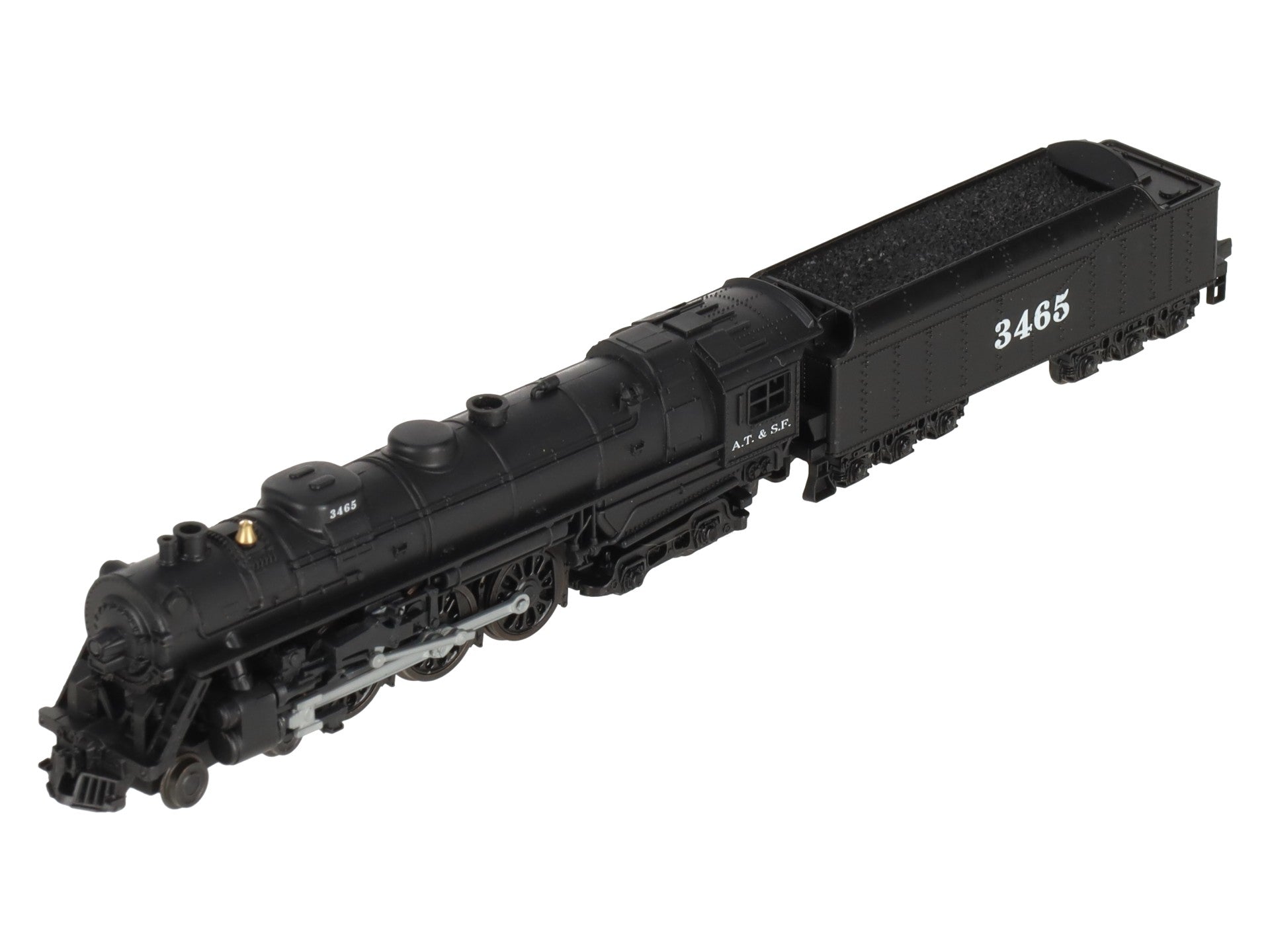Con-Cor 001-003002 N Scale Santa Fe J3a 4-6-4 Steam Locomotive and Tender #3465 EX/Box