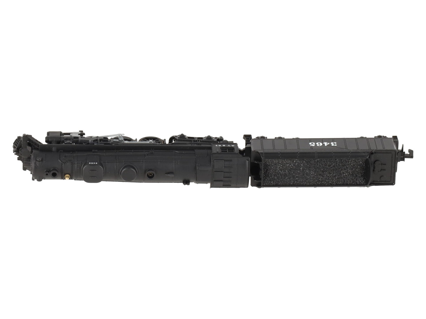 Con-Cor 001-003002 N Scale Santa Fe J3a 4-6-4 Steam Locomotive and Tender #3465 EX/Box