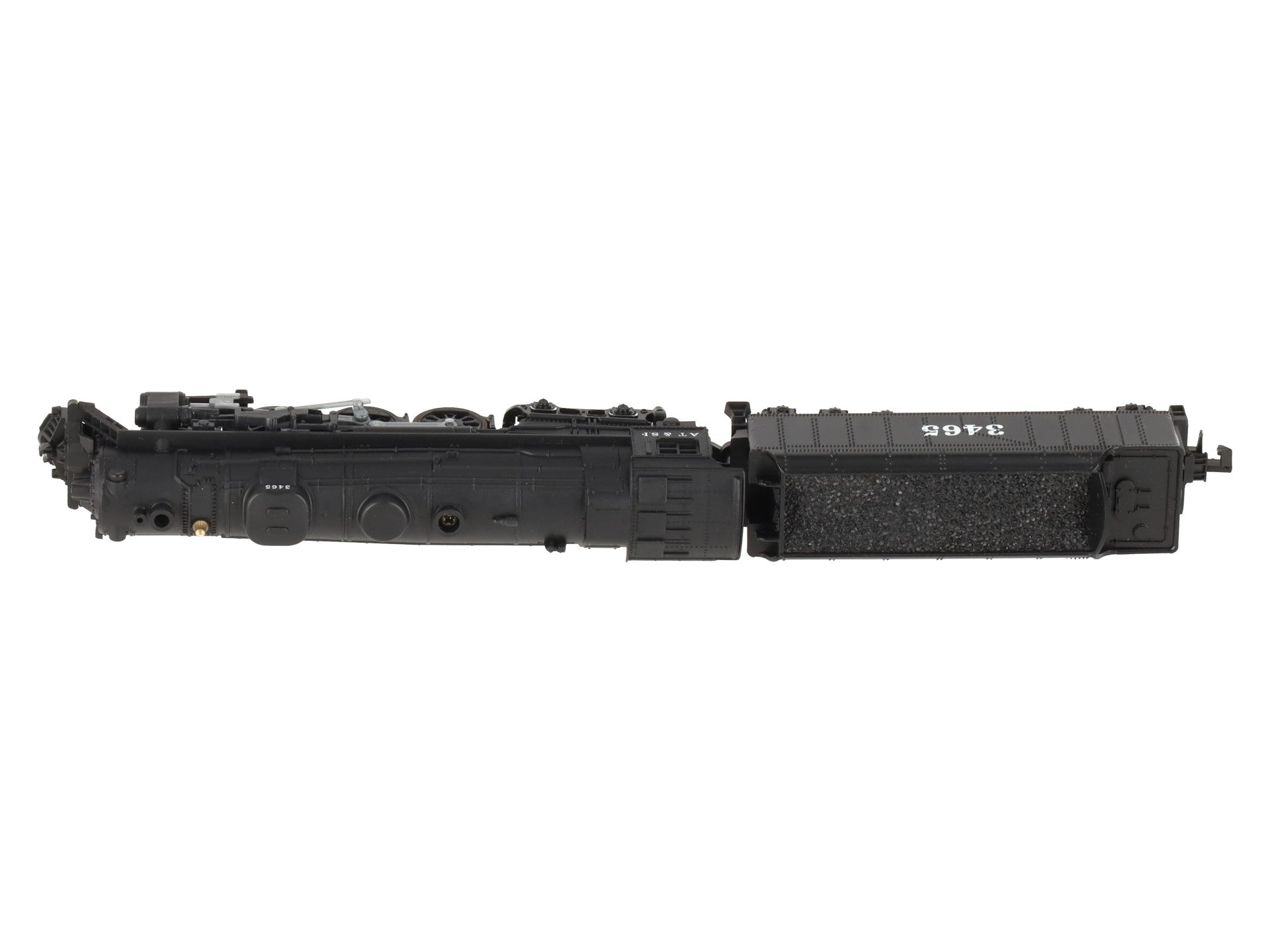 Con-Cor 001-003002 N Scale Santa Fe J3a 4-6-4 Steam Locomotive and Tender #3465 EX/Box