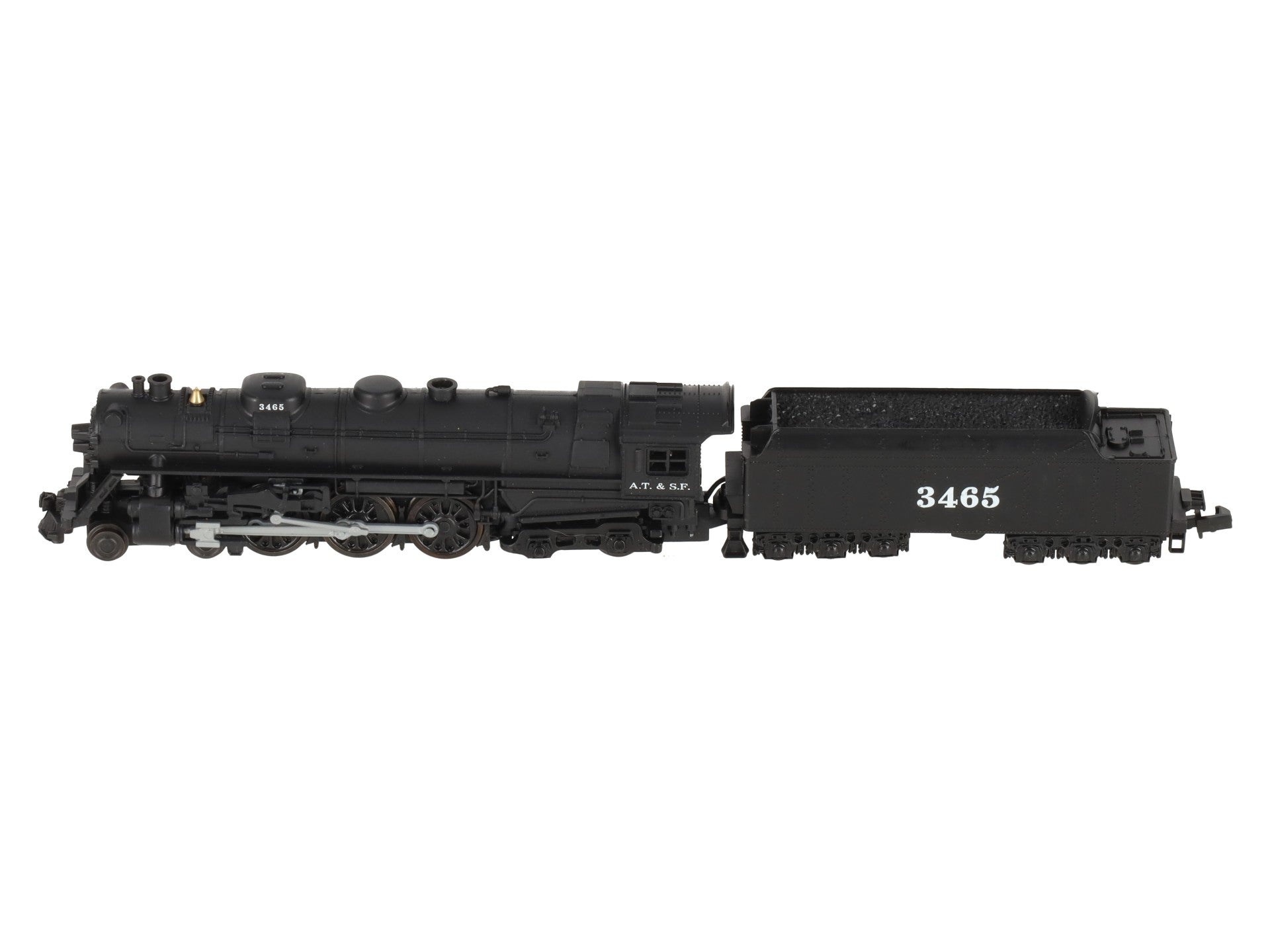 Con-Cor 001-003002 N Scale Santa Fe J3a 4-6-4 Steam Locomotive and Tender #3465 EX/Box