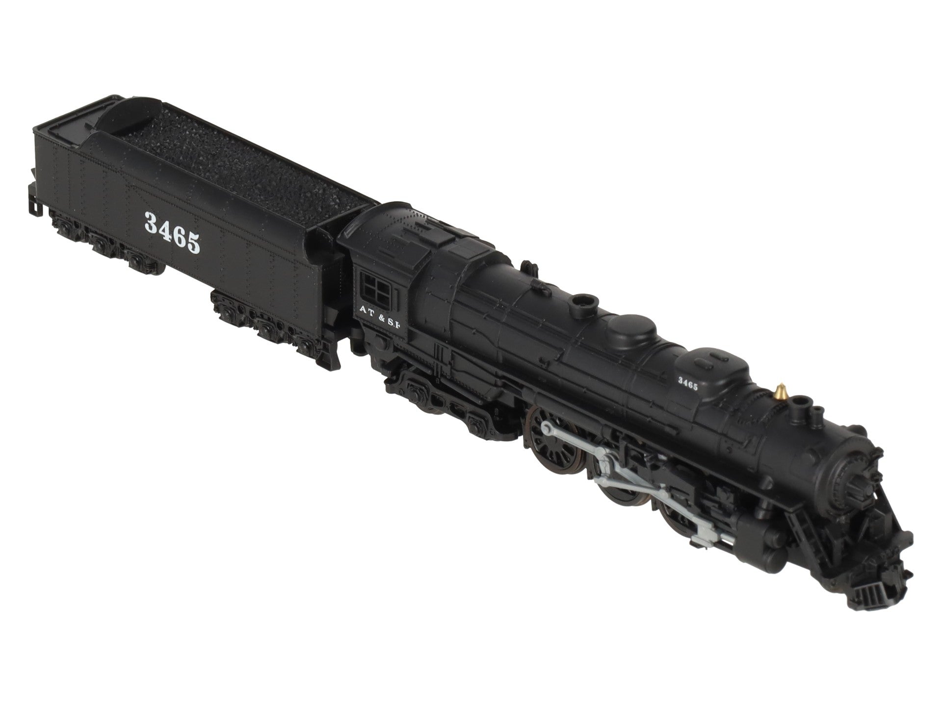 Con-Cor 001-003002 N Scale Santa Fe J3a 4-6-4 Steam Locomotive and Tender #3465 EX/Box