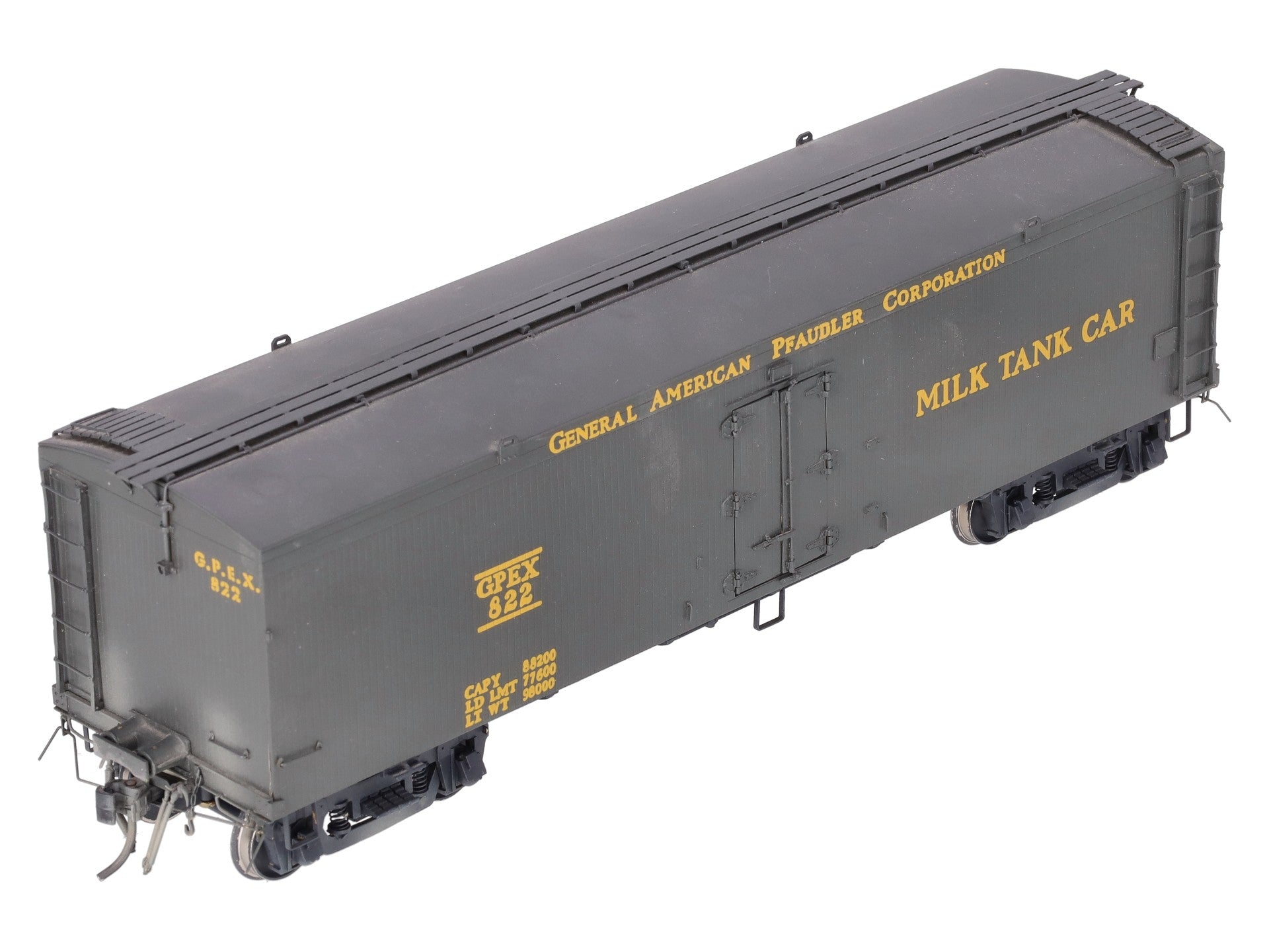 Overland OMI-0742 O Scale Brass GPEX Express Milk Car #822 (2-Rail) EX/Box