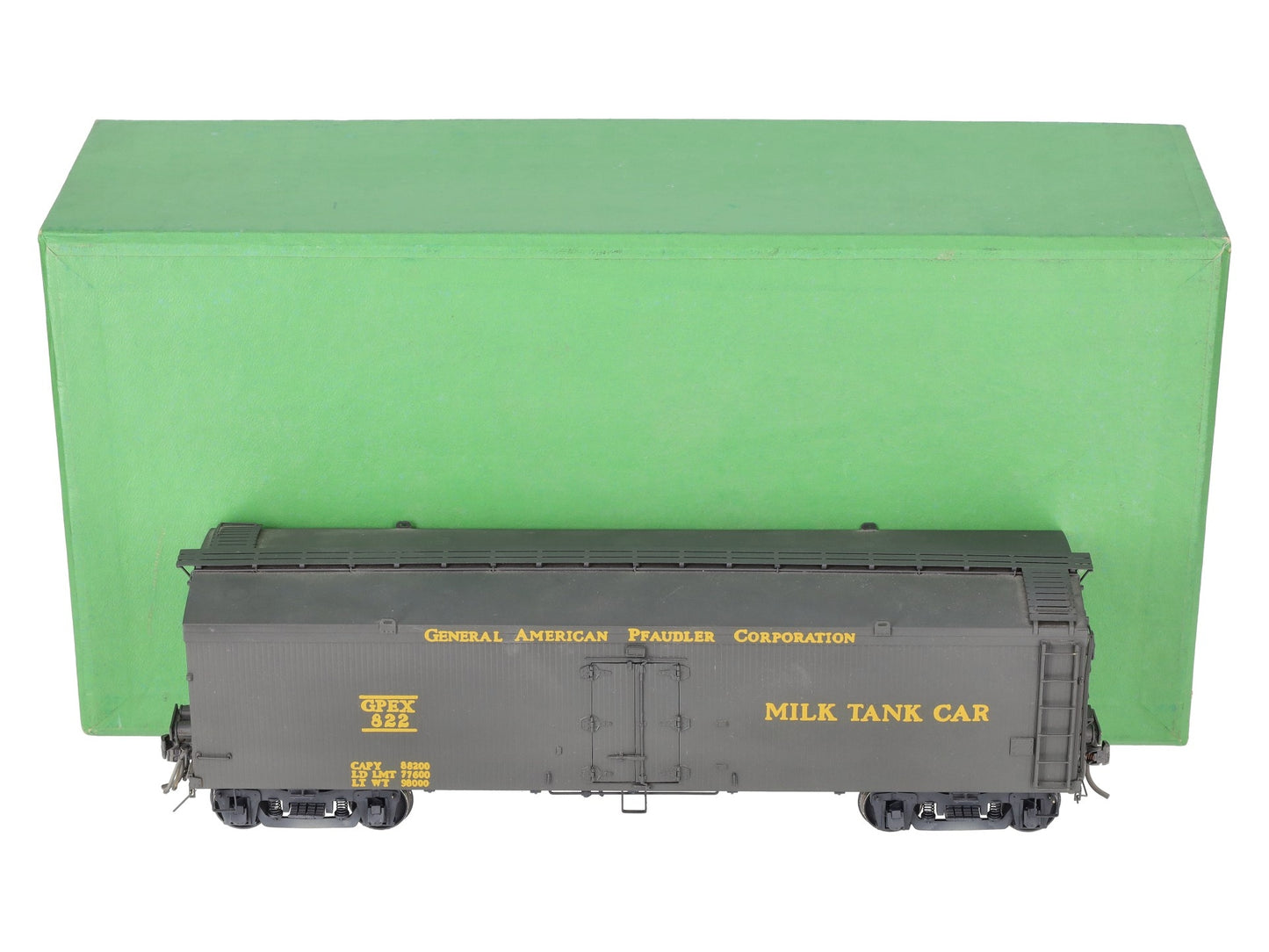 Overland OMI-0742 O Scale Brass GPEX Express Milk Car #822 (2-Rail) EX/Box