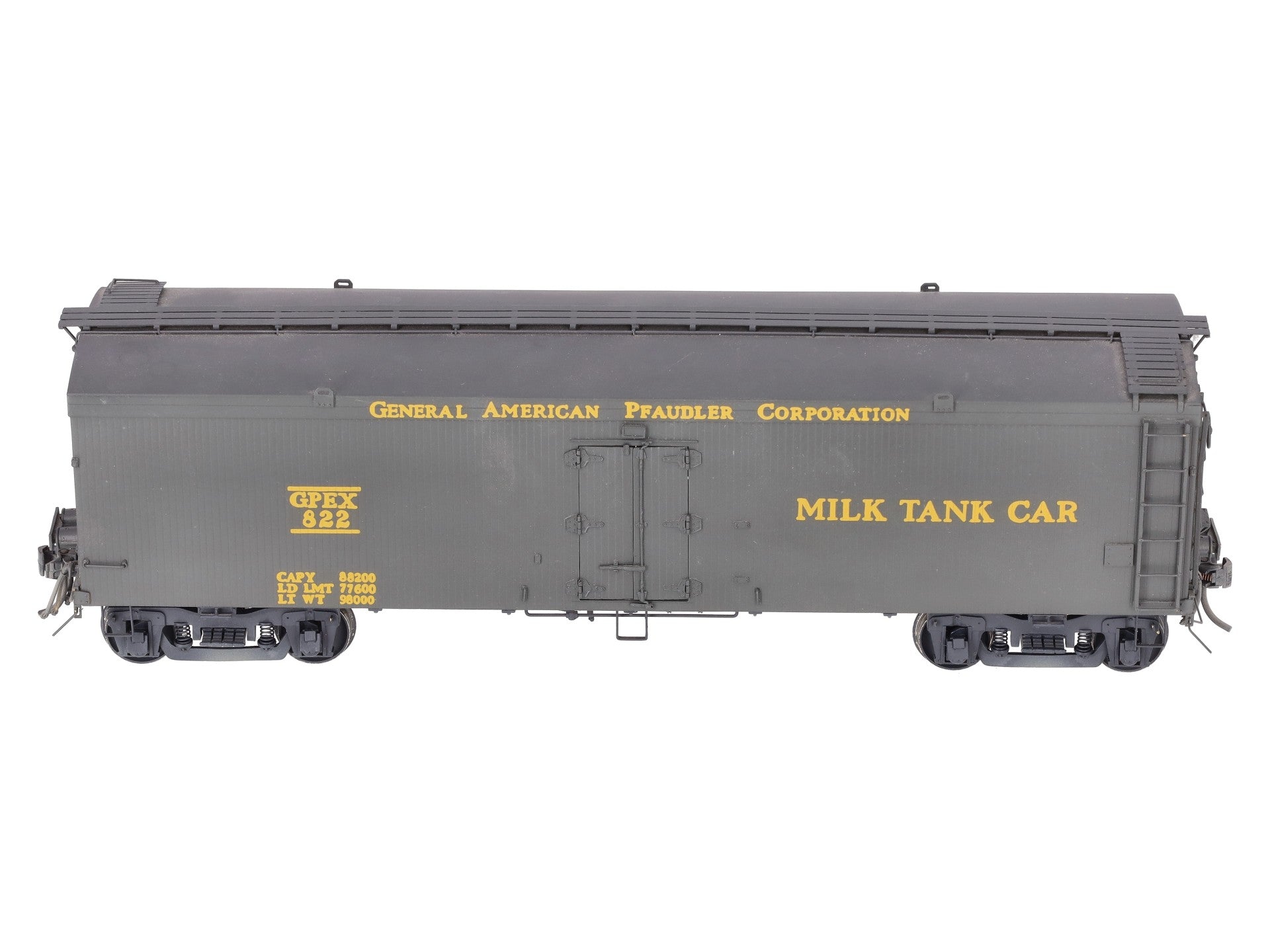 Overland OMI-0742 O Scale Brass GPEX Express Milk Car #822 (2-Rail) EX/Box