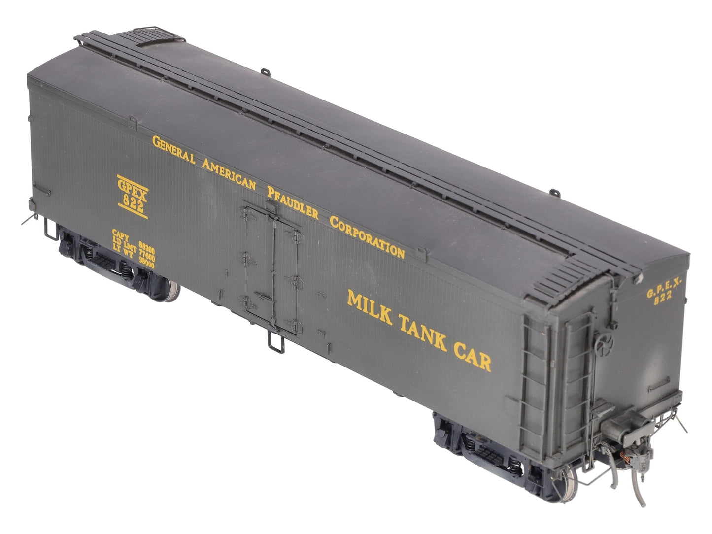 Overland OMI-0742 O Scale Brass GPEX Express Milk Car #822 (2-Rail) EX/Box
