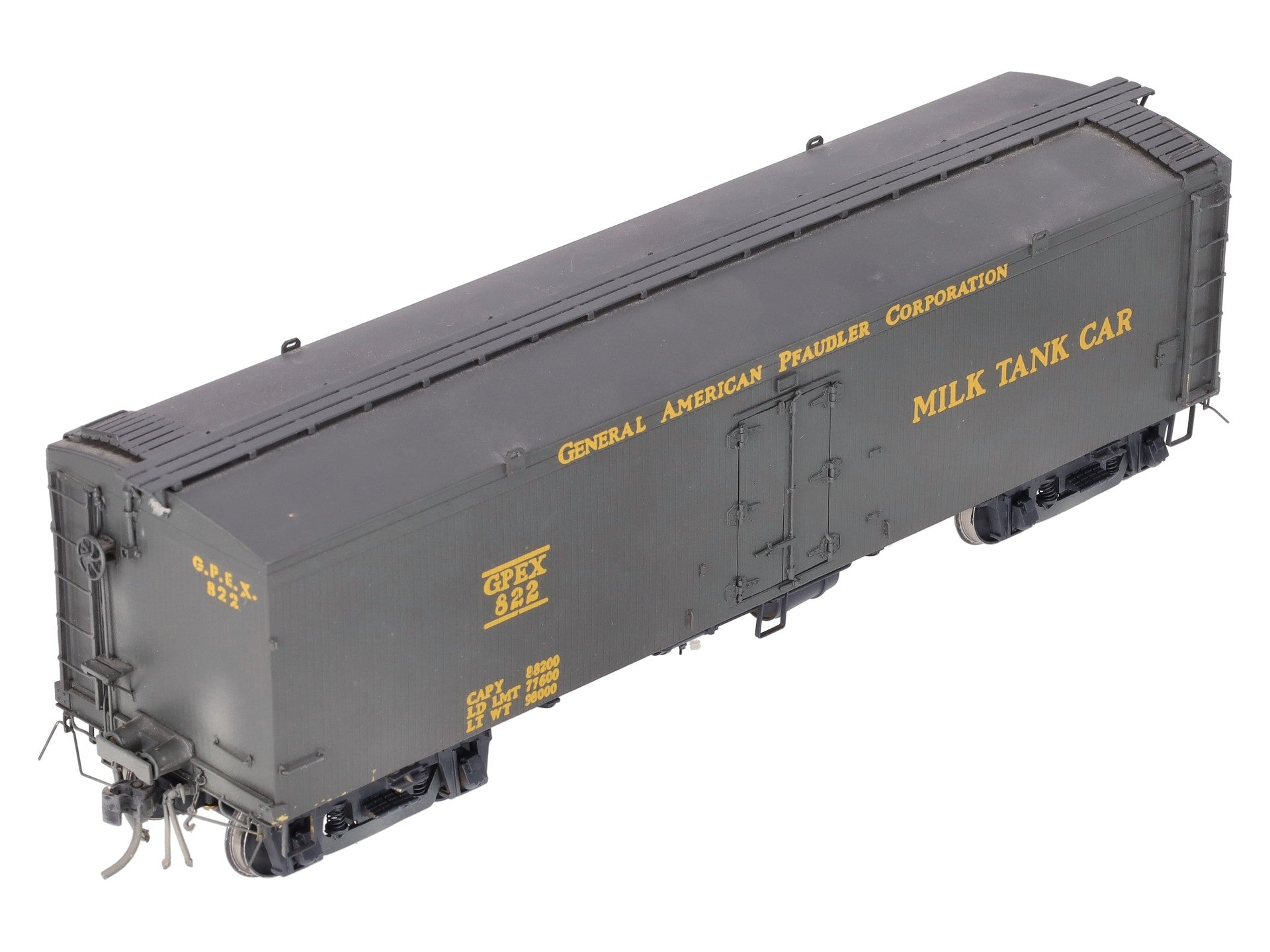 Overland OMI-0742 O Scale Brass GPEX Express Milk Car #822 (2-Rail) EX/Box