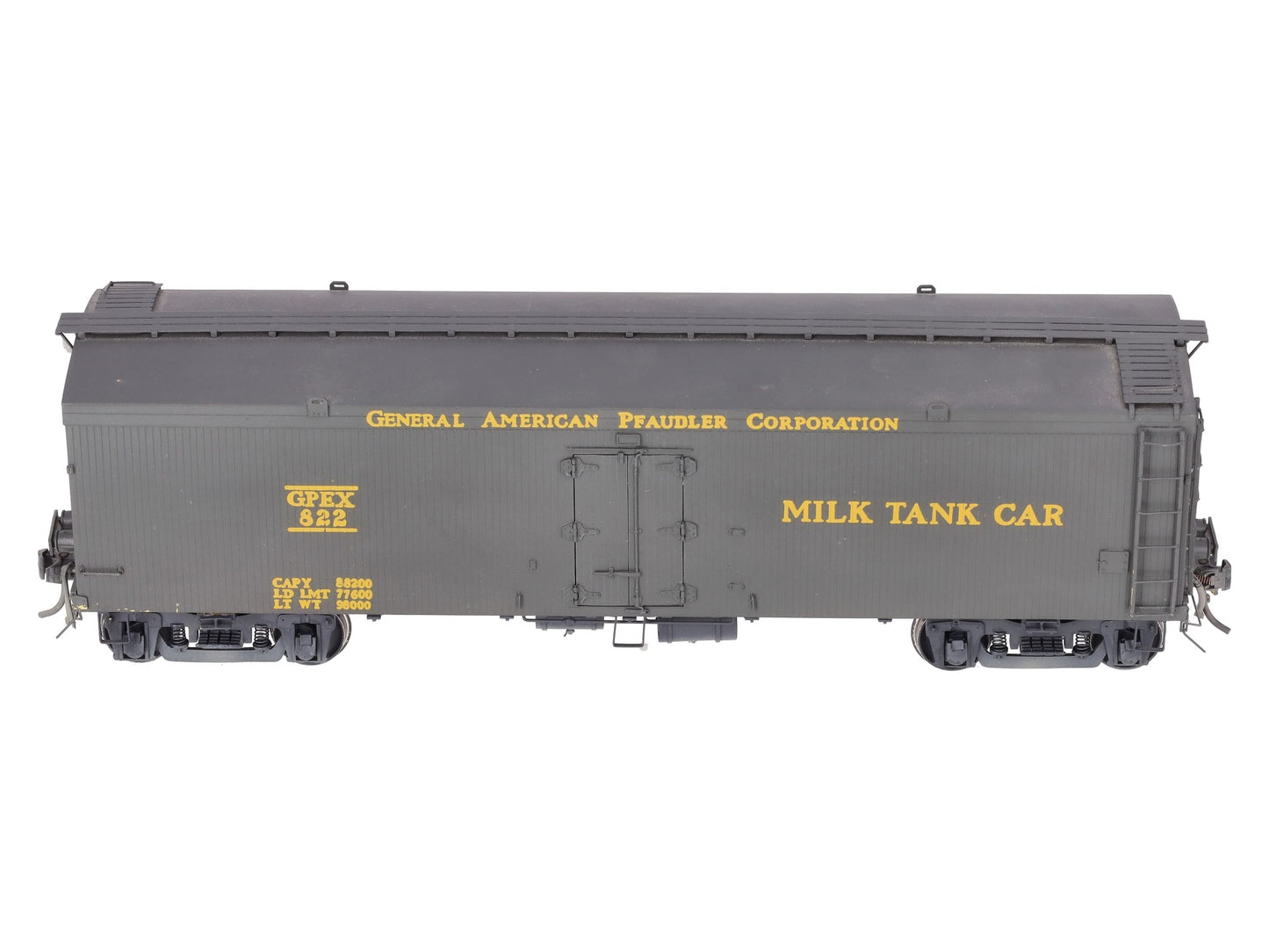 Overland OMI-0742 O Scale Brass GPEX Express Milk Car #822 (2-Rail) EX/Box