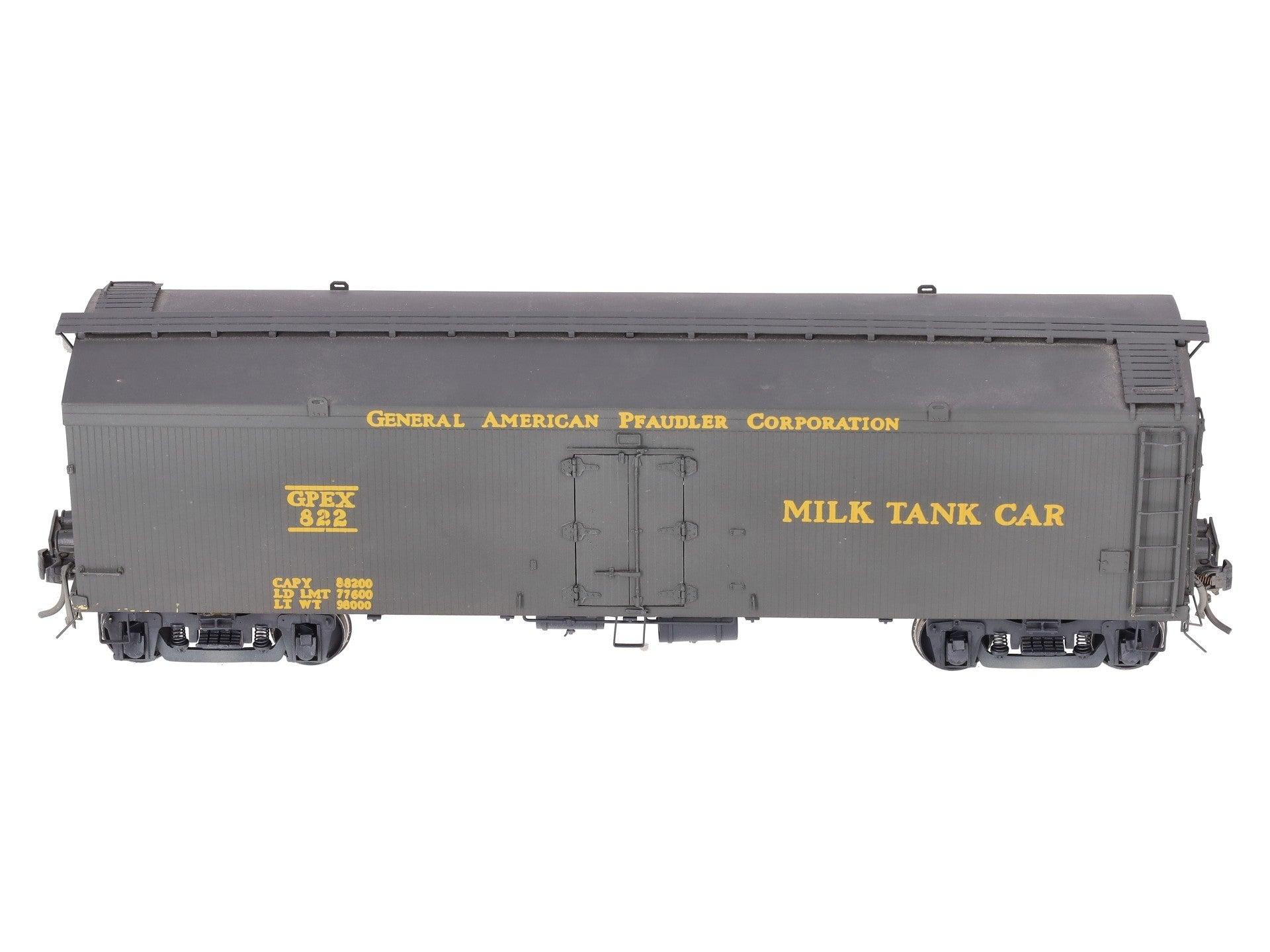 Overland OMI-0742 O Scale Brass GPEX Express Milk Car #822 (2-Rail) EX/Box