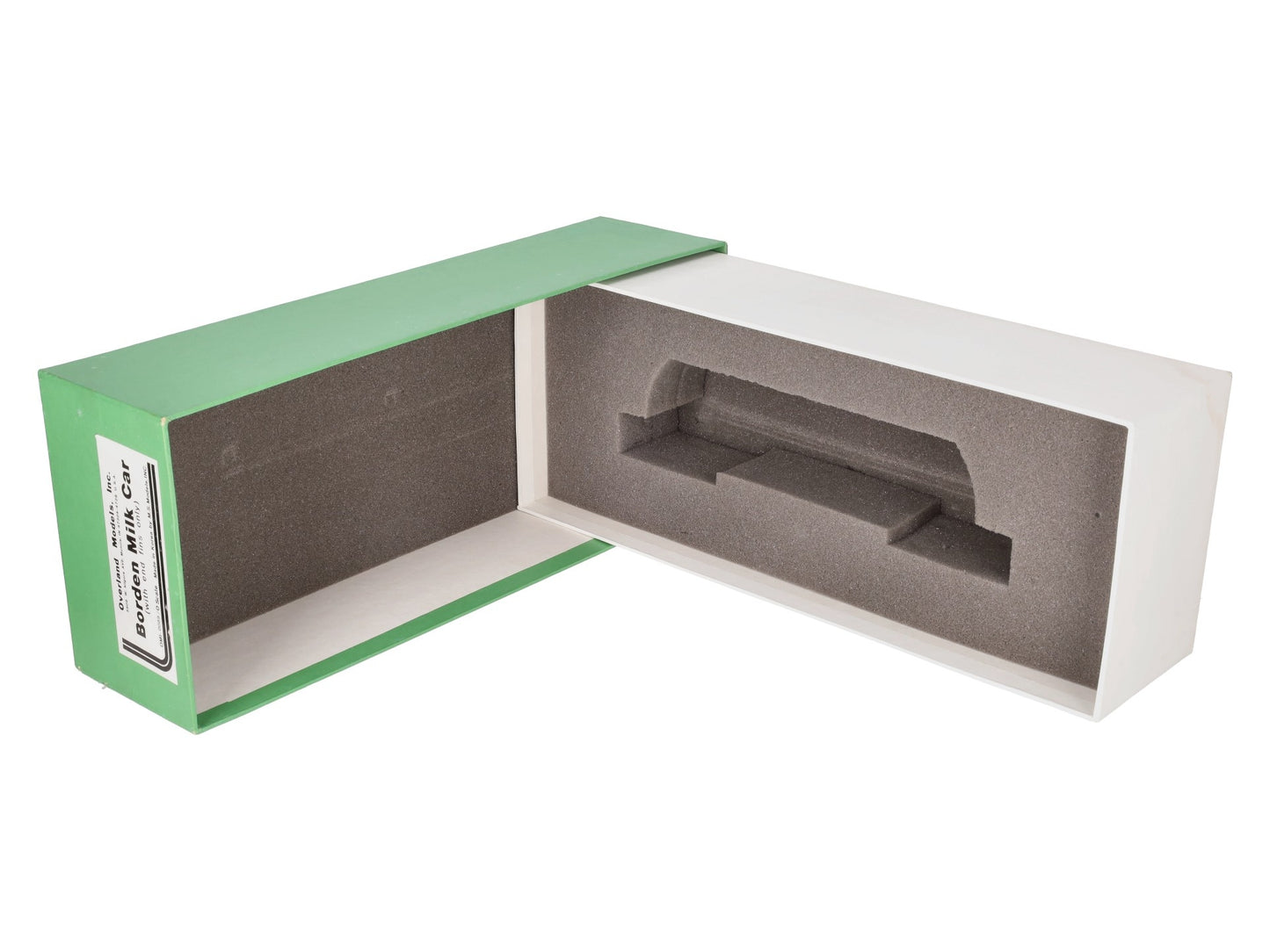 Overland OMI-0089 Brass O Scale Borden Milk Car w/ End Fins (2-Rail) - Custom/Box